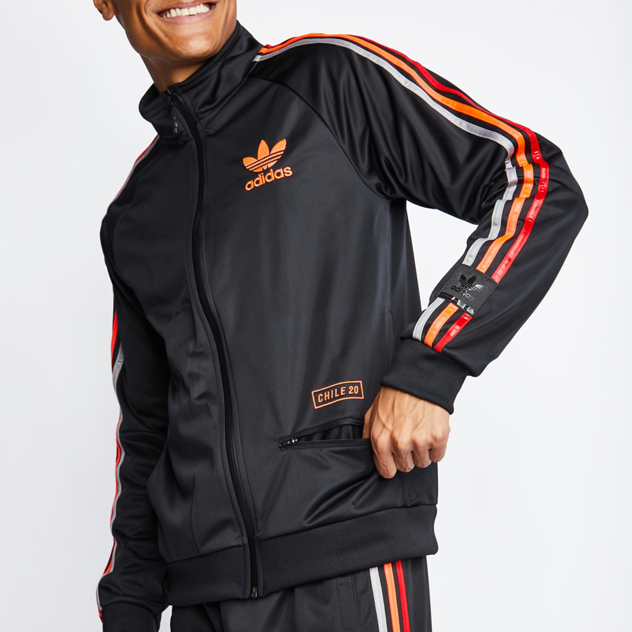 adidas Chile 20 Track Jacket Image 4 of 4. Tap to open photo gallery.