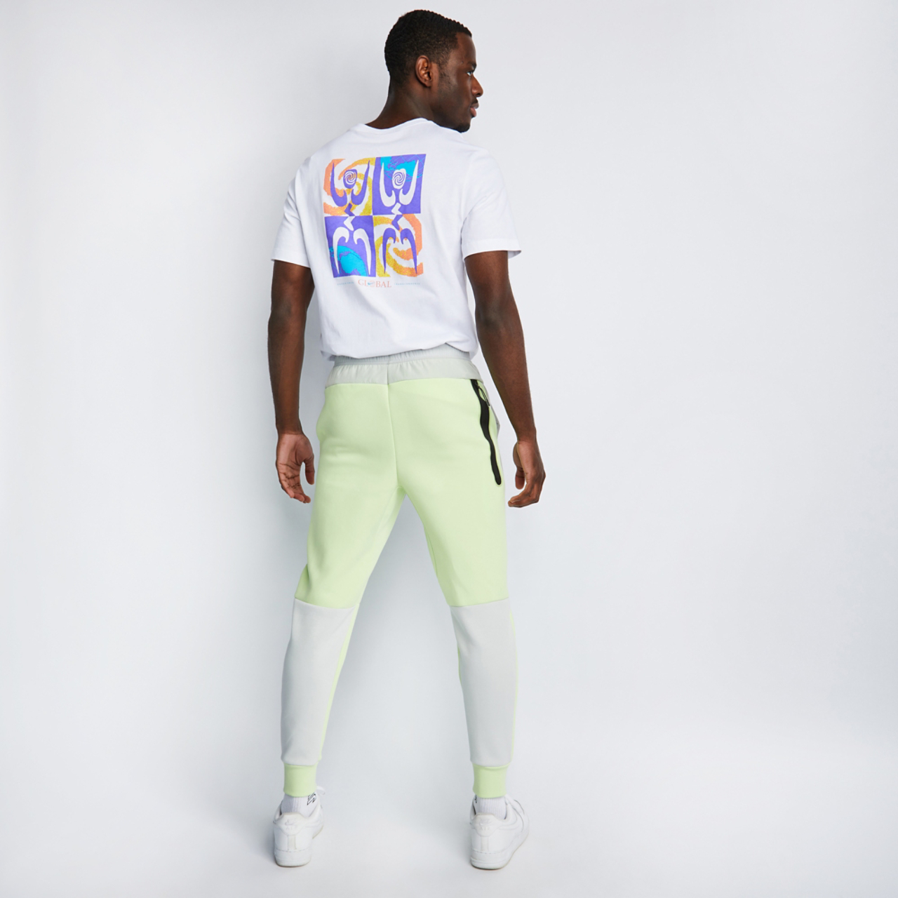 Nike Tech Mix Cuffed Pant Image 3 of 4. Tap to open photo gallery.