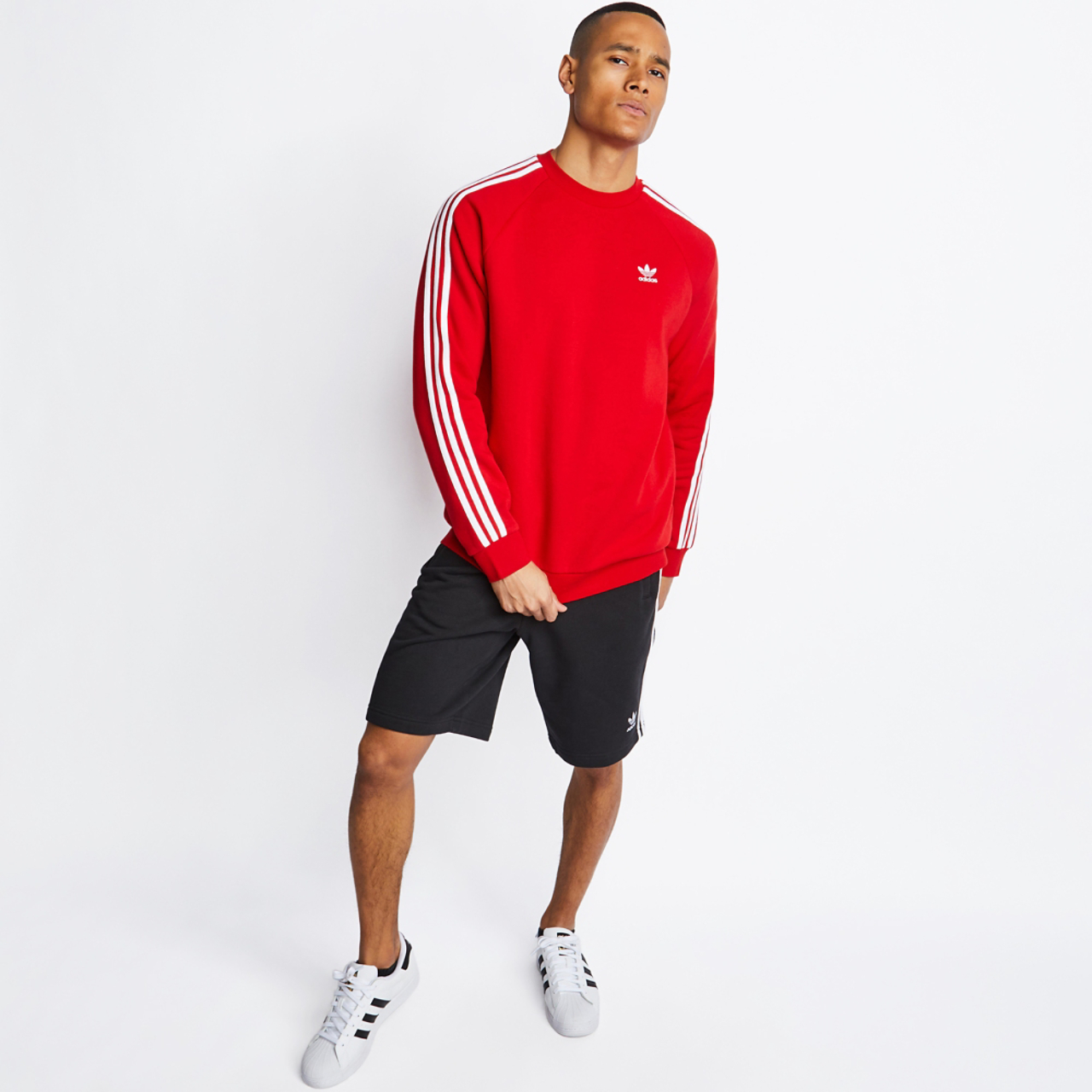 adidas Adicolor Crew Neck Image 2 of 4. Tap to open photo gallery.