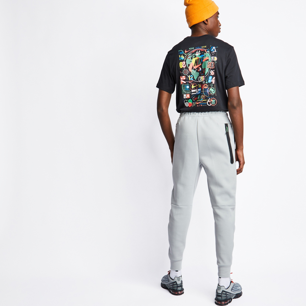 Nike Tech Fleece Cuffed Image 3 of 4. Tap to open photo gallery.