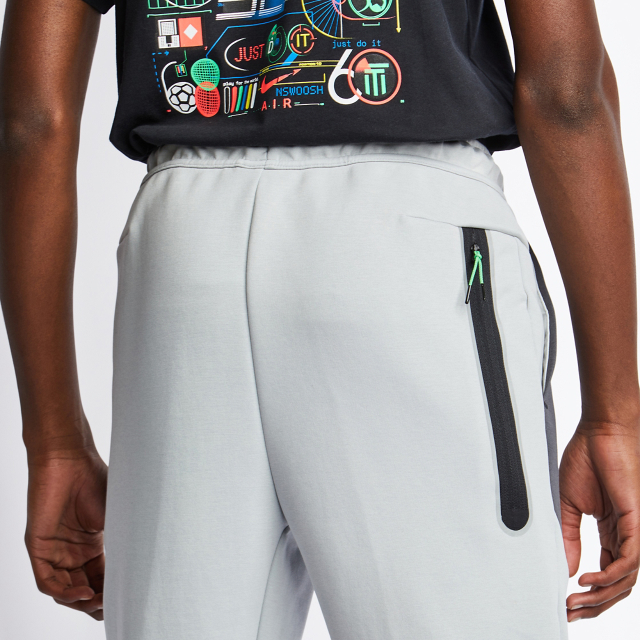 Nike Tech Fleece Cuffed Image 4 of 4. Tap to open photo gallery.