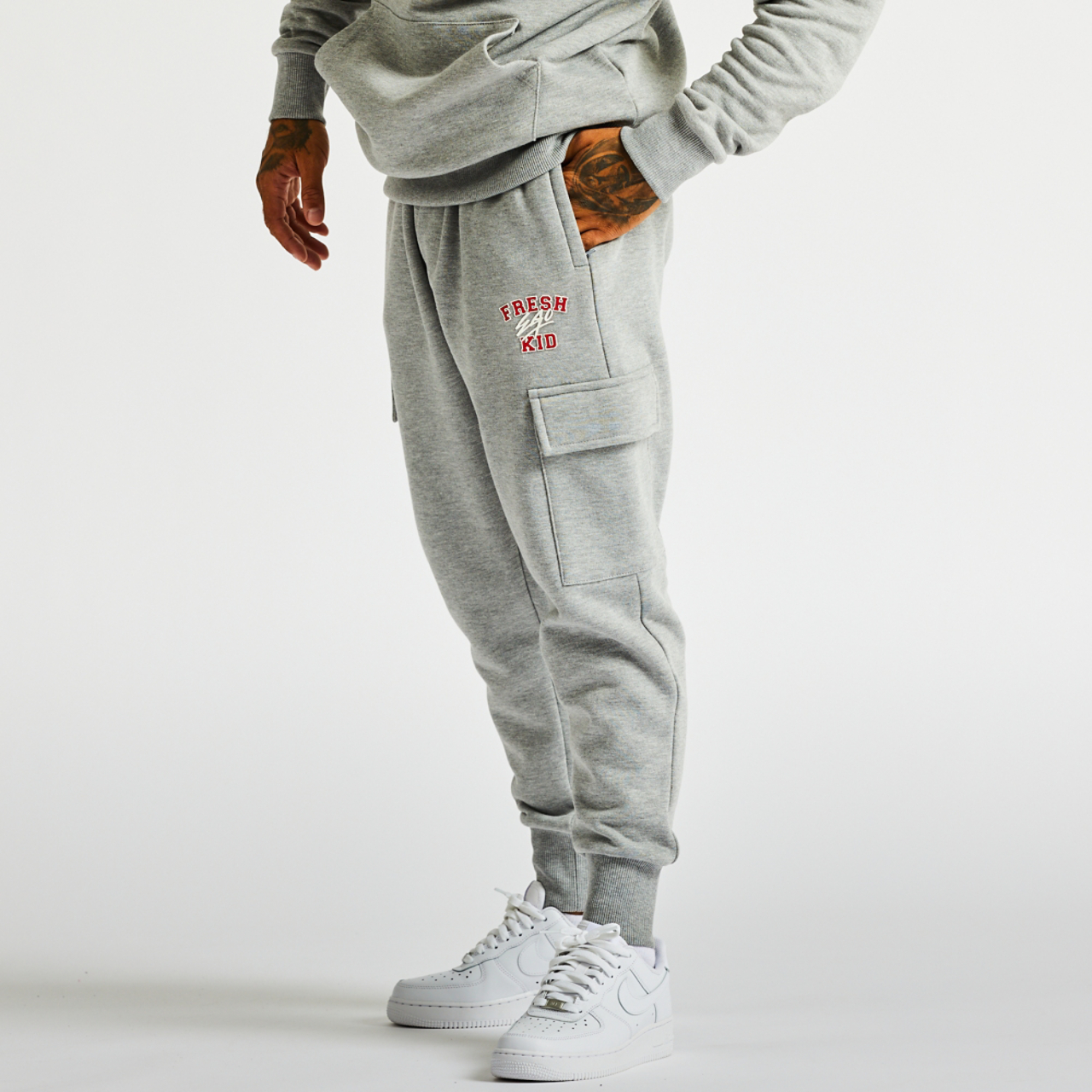 Fresh Ego Kid Varsity Cargo Jogger Image 4 of 5. Tap to open photo gallery.