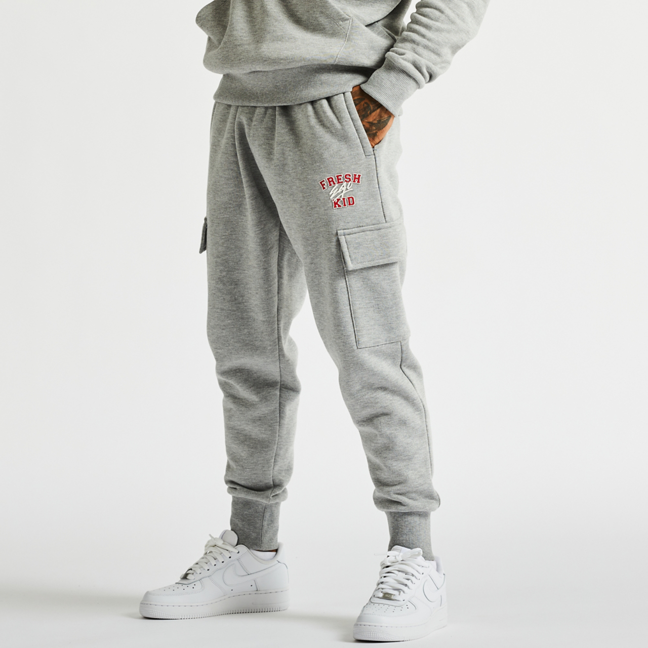 Fresh Ego Kid Varsity Cargo Jogger Image 5 of 5. Tap to open photo gallery.