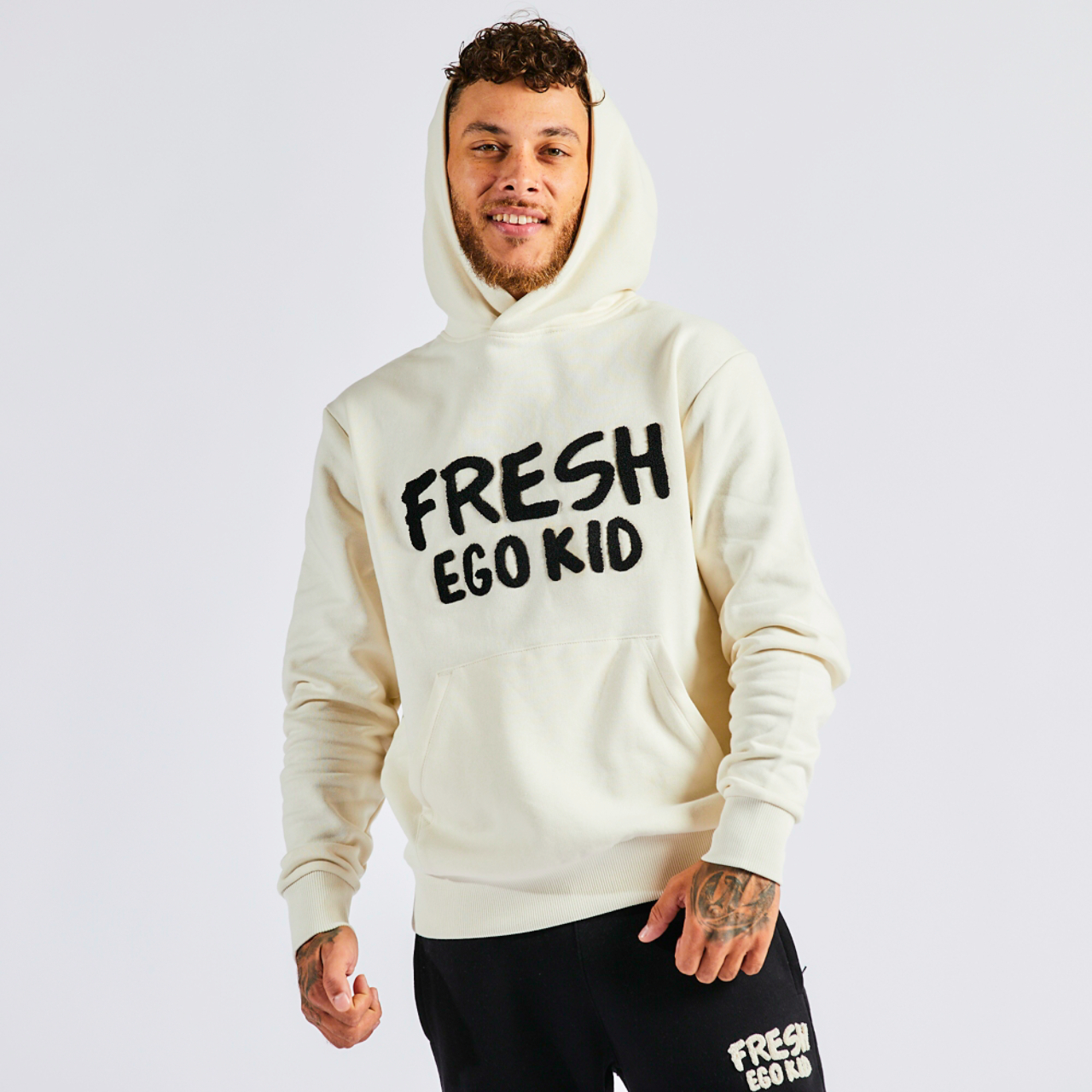 Fresh Ego Kid Bel Air Boucle Hoody Image 5 of 6. Tap to open photo gallery.