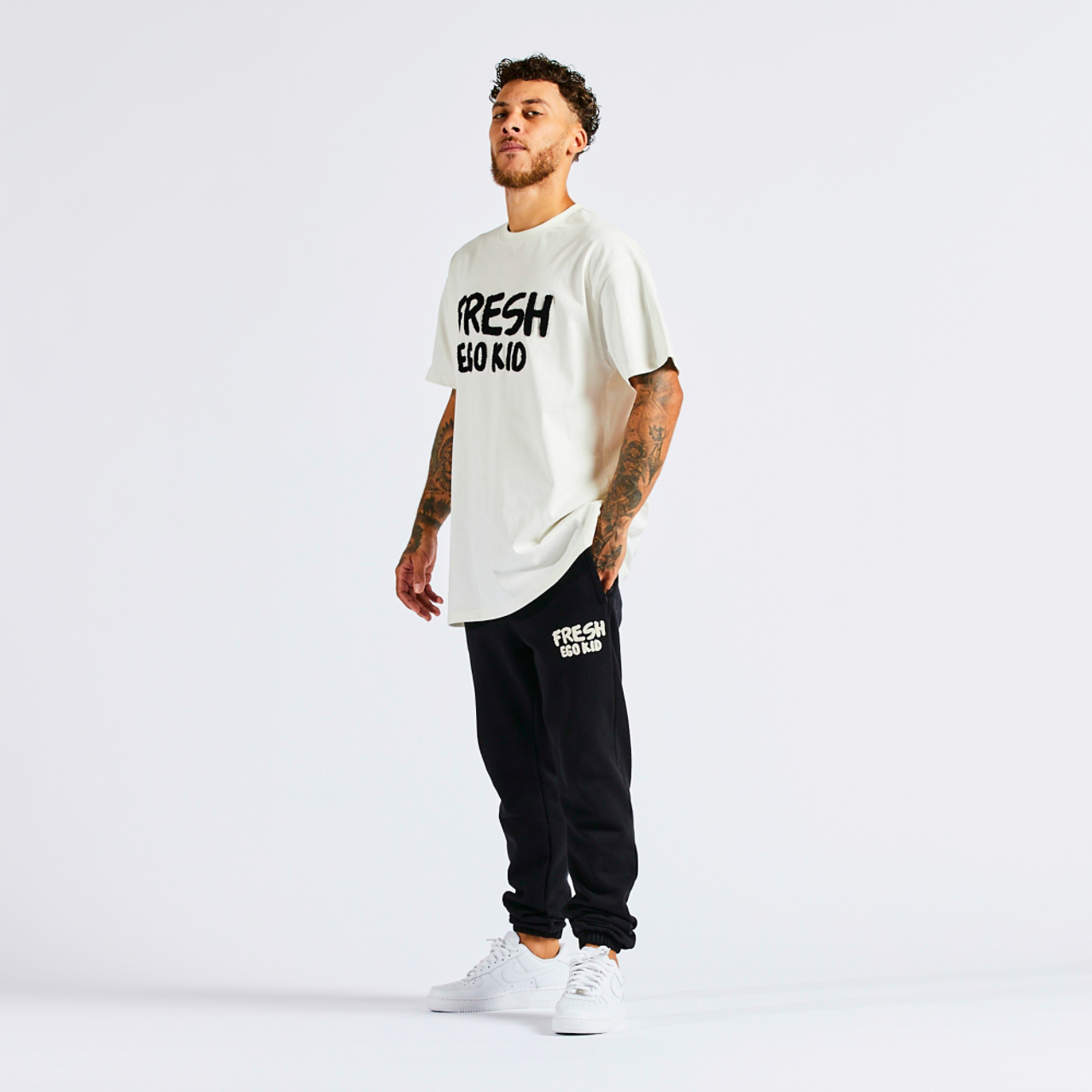 Fresh Ego Kid Bel Air Boucle Jogger Image 1 of 5. Tap to open photo gallery.