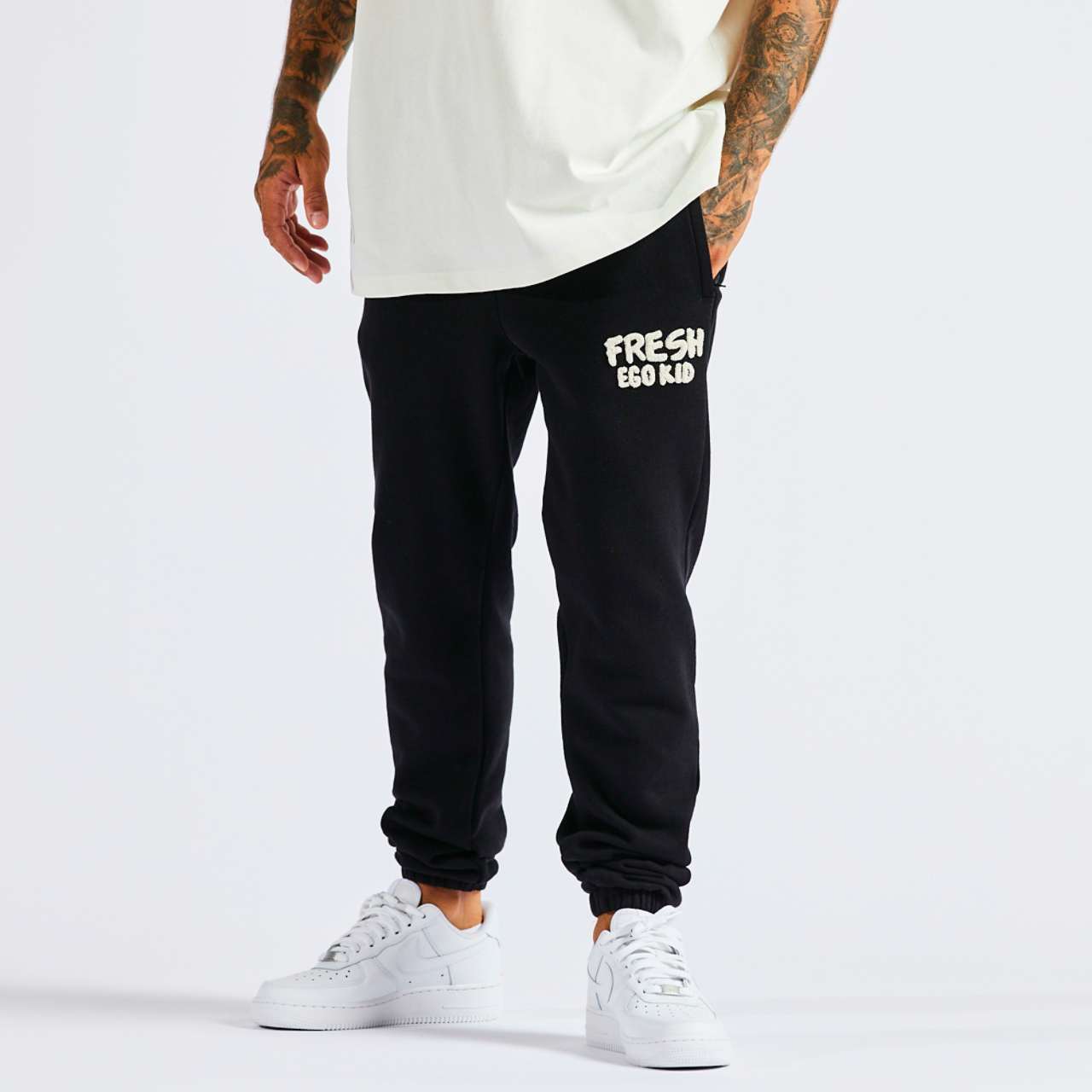 Fresh Ego Kid Bel Air Boucle Jogger Image 3 of 5. Tap to open photo gallery.