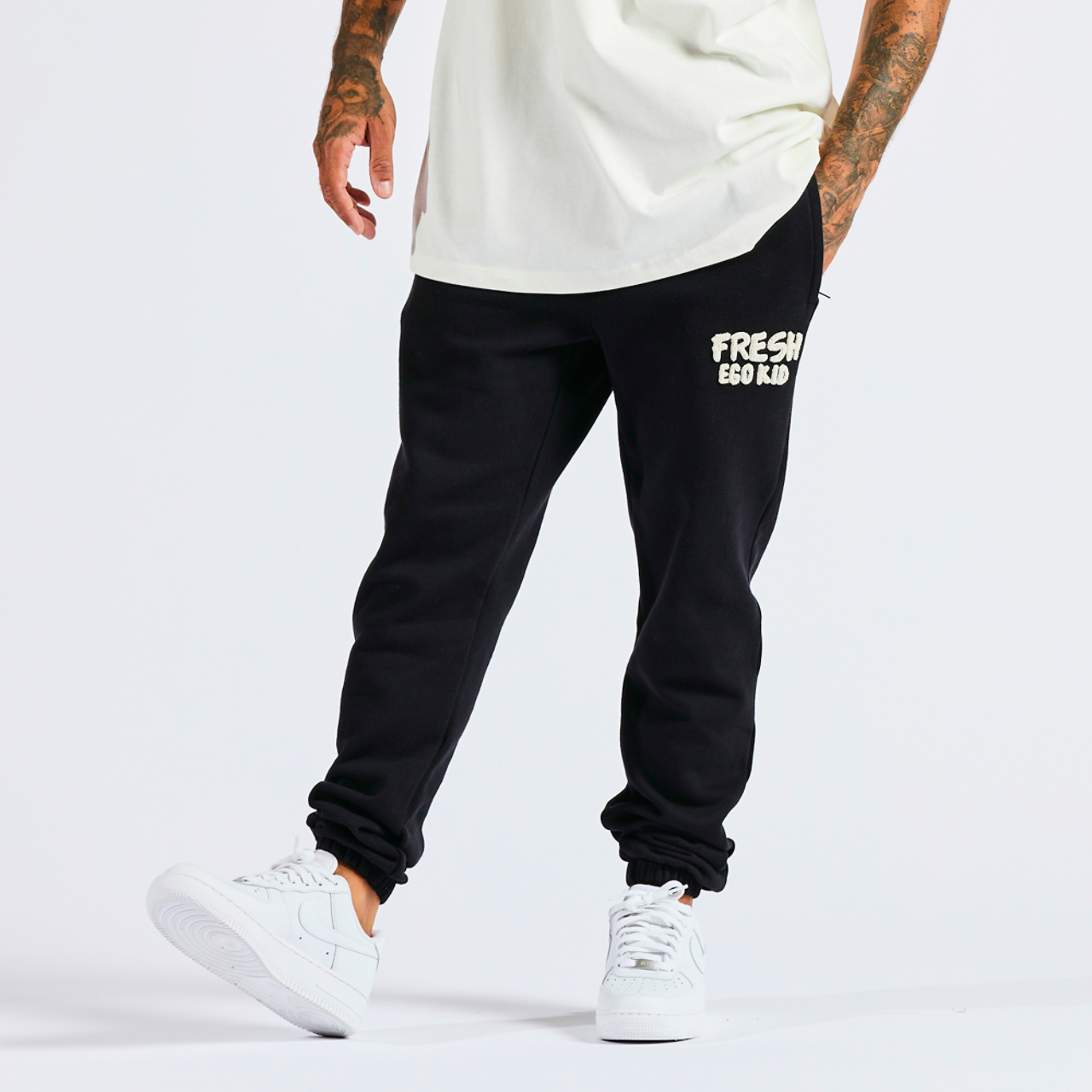 Fresh Ego Kid Bel Air Boucle Jogger Image 4 of 5. Tap to open photo gallery.