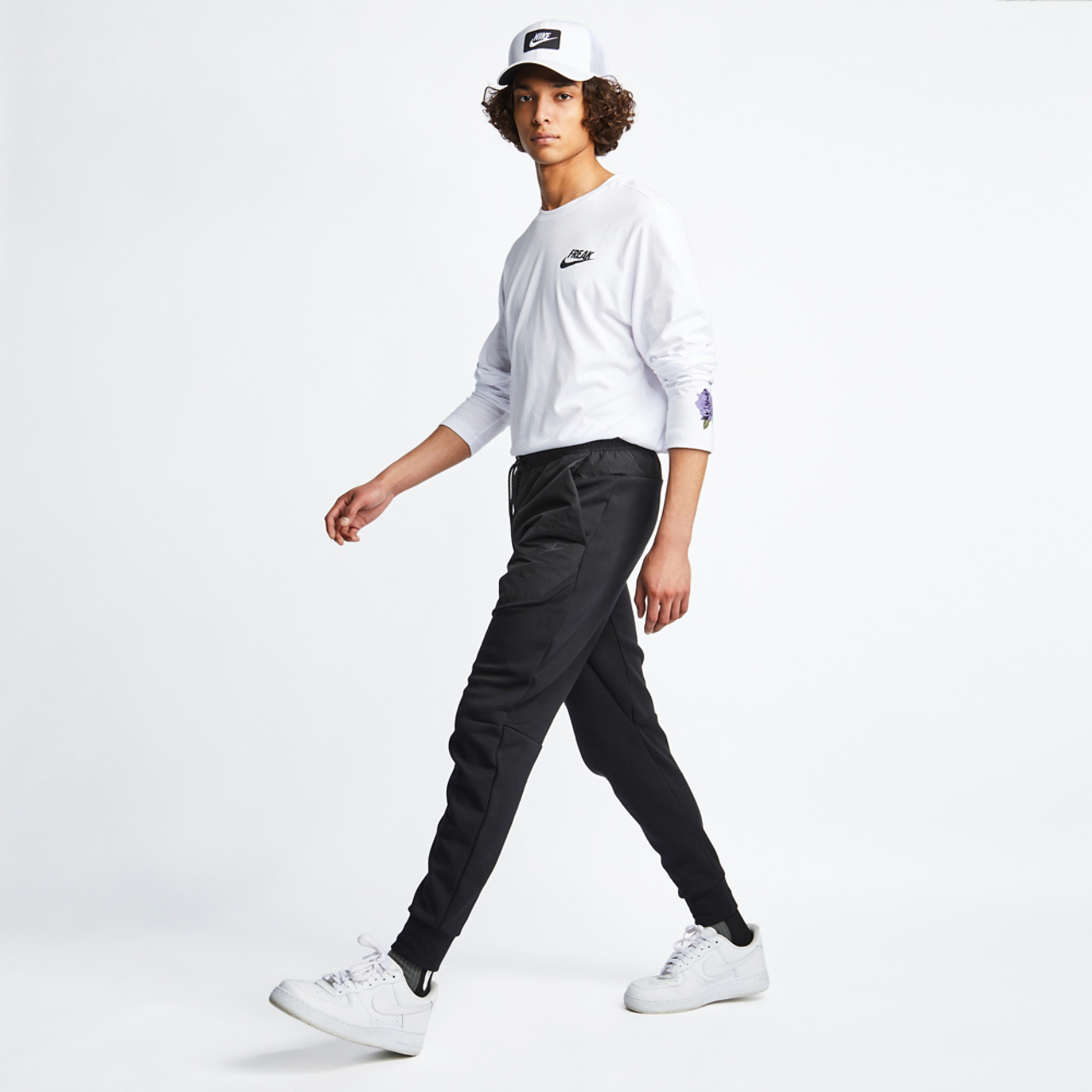 Nike Tech Mix Cuffed Pant Image 2 of 4. Tap to open photo gallery.