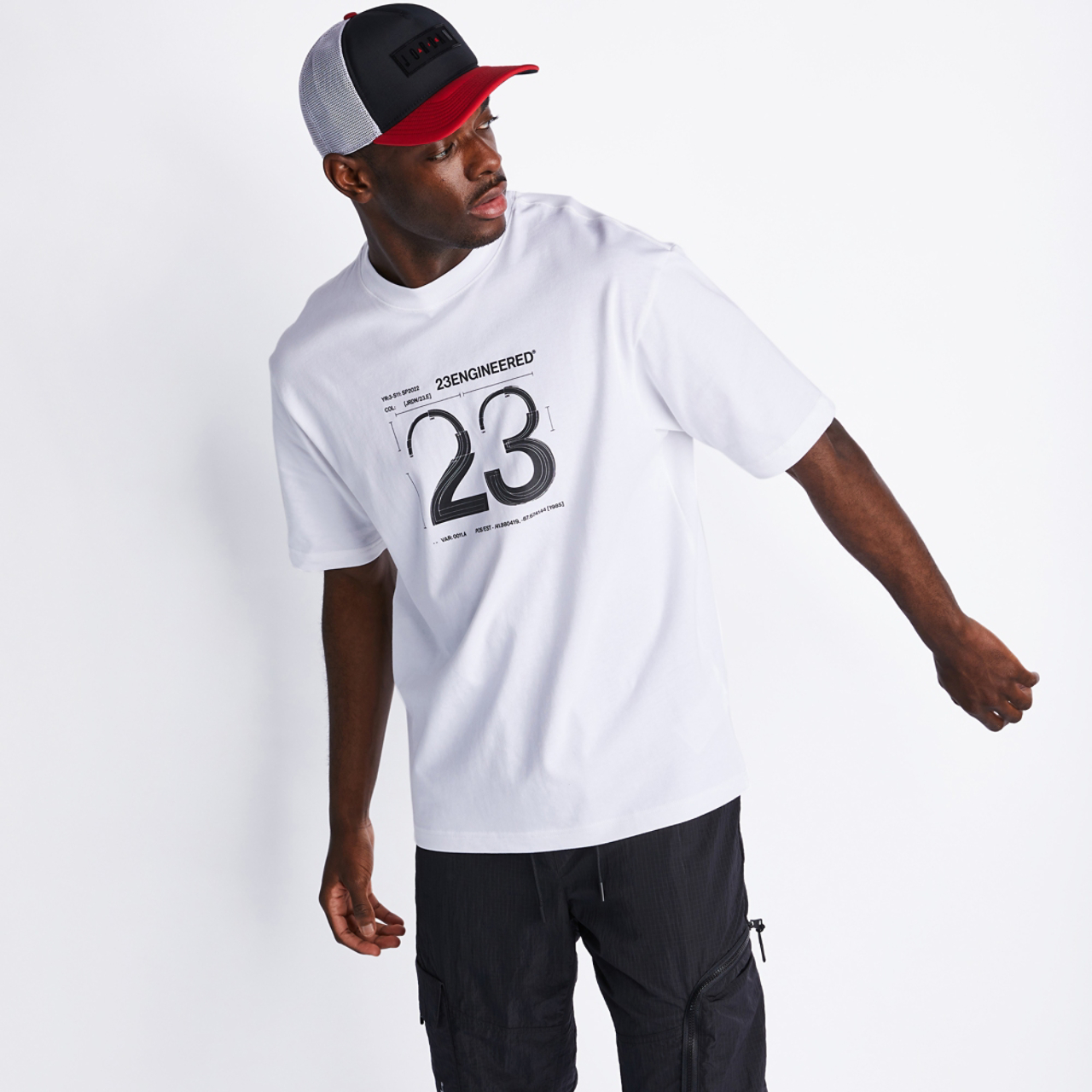 Jordan 23 Engineered  Shortsleeve Tee Image 1 of 4. Tap to open photo gallery.