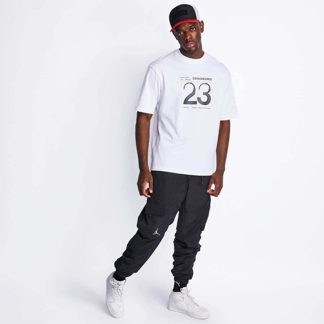 Jordan 23 Engineered  Shortsleeve Tee Image 2 of 4. Tap to open photo gallery.