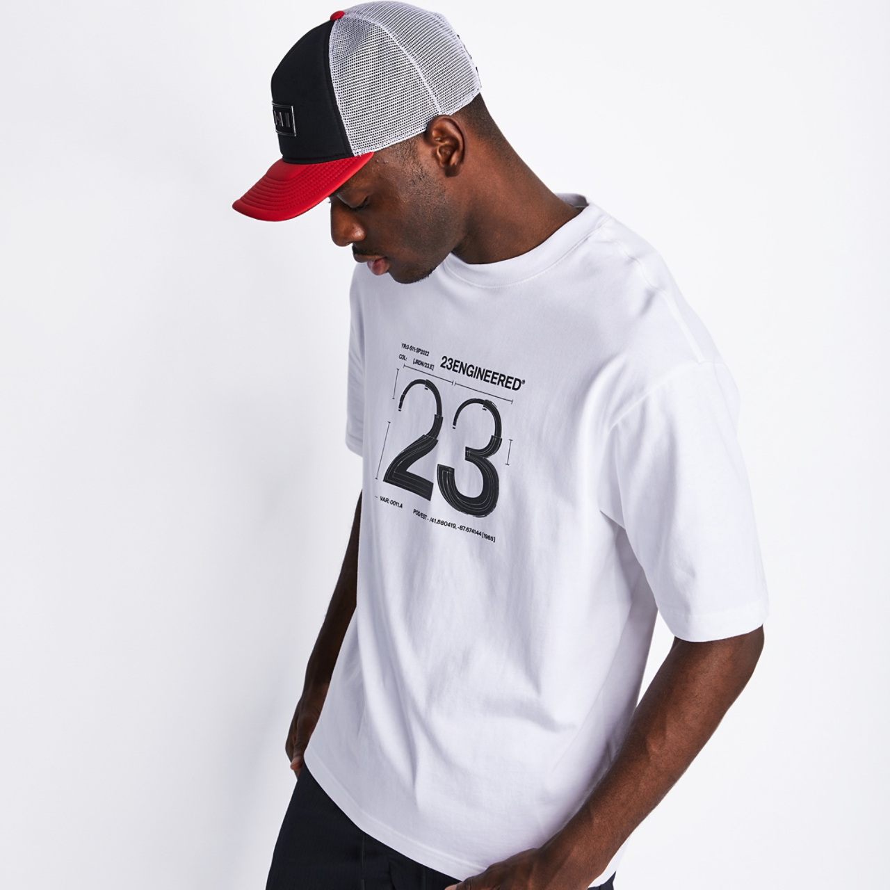 Jordan 23 Engineered  Shortsleeve Tee Image 4 of 4. Tap to open photo gallery.
