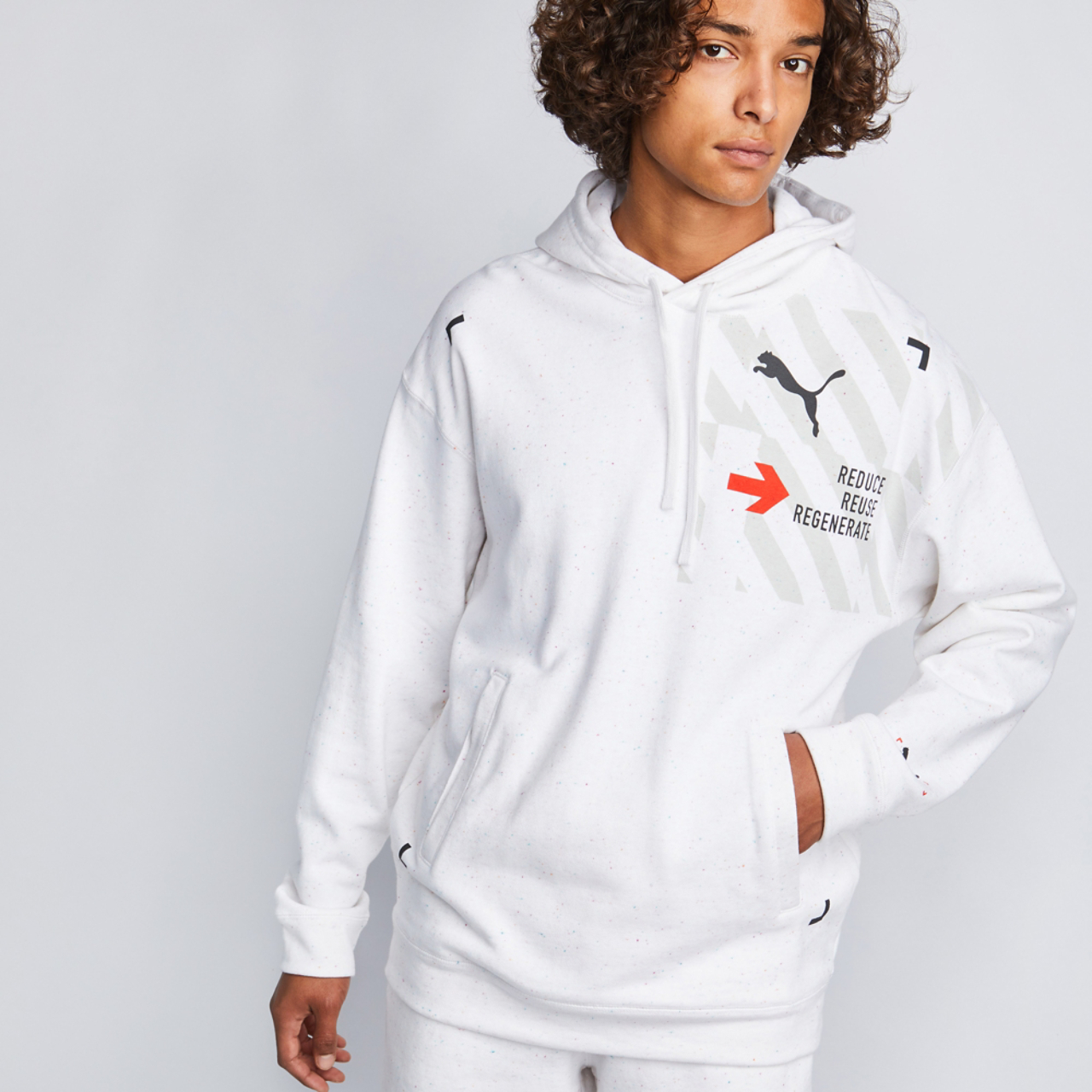 Puma Over The Head Hoody Image 4 of 4. Tap to open photo gallery.