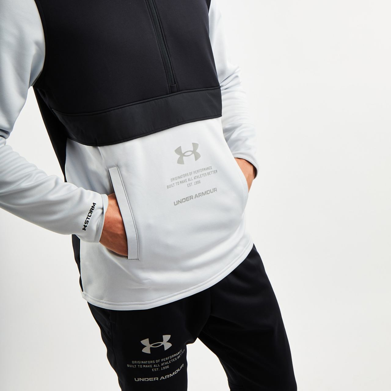 Under Armour Fleece 1/2 Zip Image 4 of 4. Tap to open photo gallery.