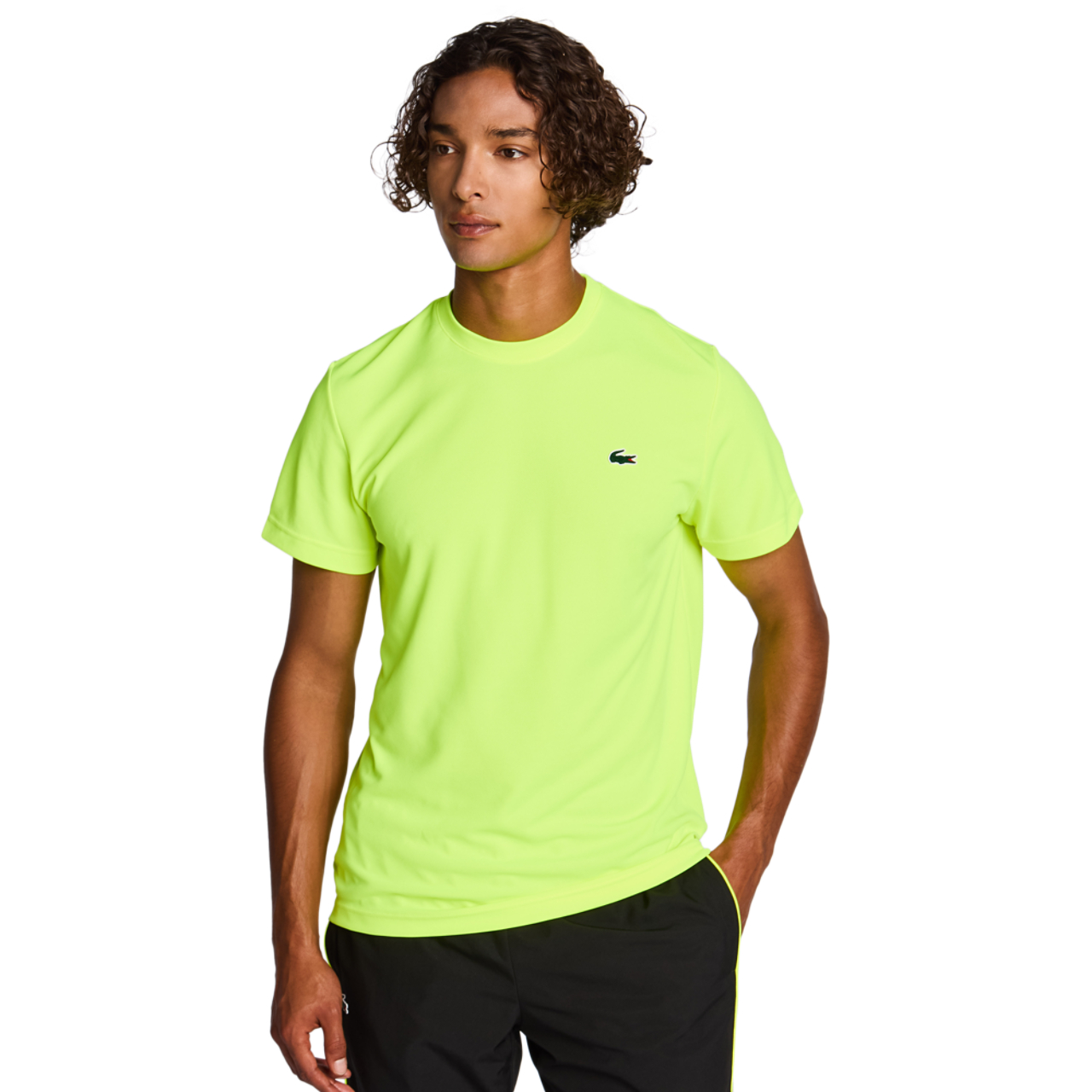 Lacoste Small Croc Logo Stripe Image 1 sur 7. Appuyez pour ouvrir la galerie de photos.