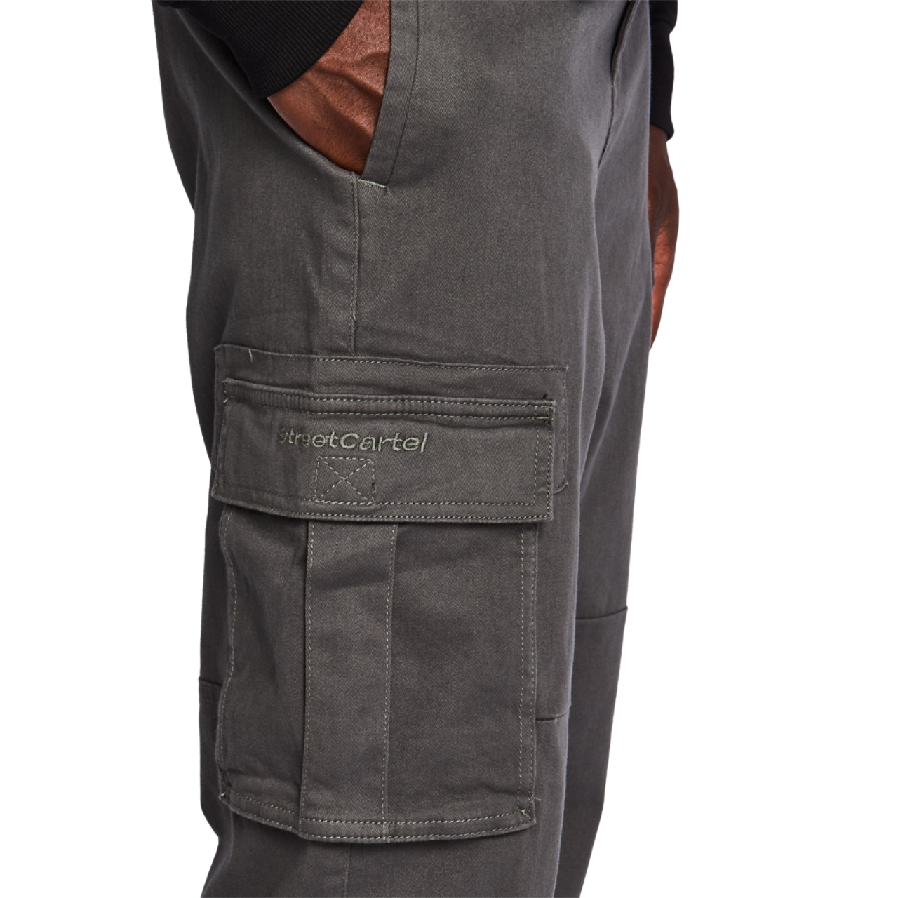 Street Cartel Pirlo Twill Cargo Image 8 of 8. Tap to open photo gallery.