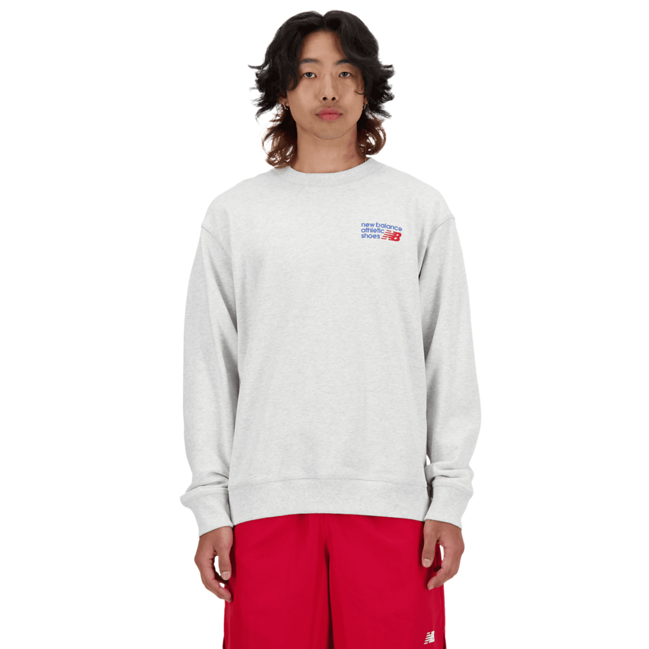 New Balance Athletics Premium Logo Crew Image 1 sur 4. Appuyez pour ouvrir la galerie de photos.