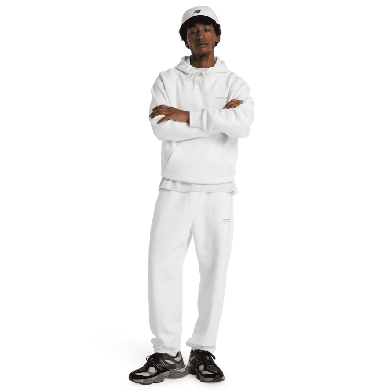 New Balance Linear Graphic Pant Image 2 of 5. Tap to open photo gallery.