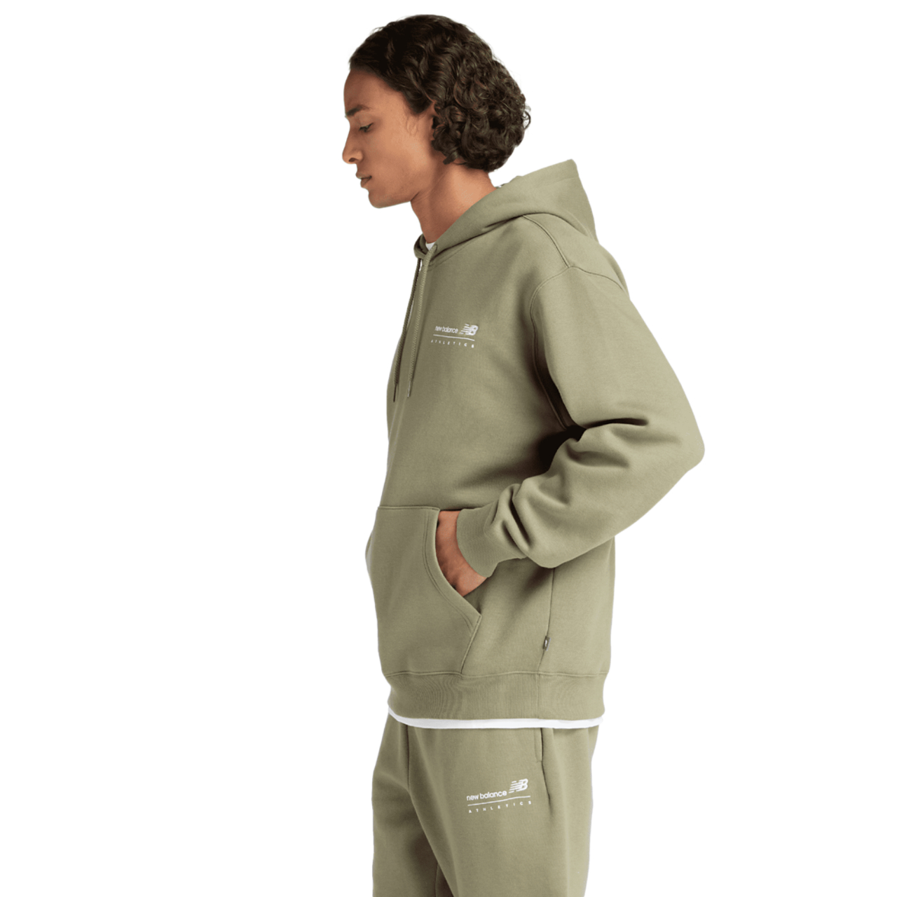 New Balance Linear Graphic Hoodie Afbeelding 3 van 4. Tik om de fotogalerij te openen..