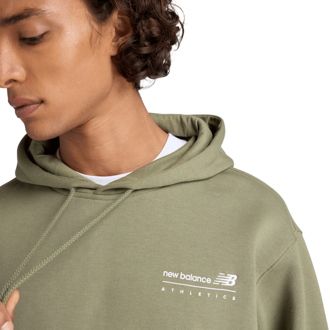 New Balance Linear Graphic Hoodie Afbeelding 4 van 4. Tik om de fotogalerij te openen..