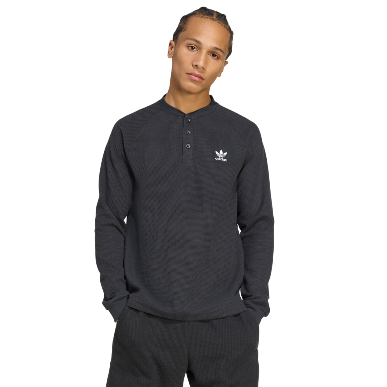 adidas Trefoil Essentials Long-sleeve Top Imagen 1 de 4. Toque para abrir la galería de fotos.