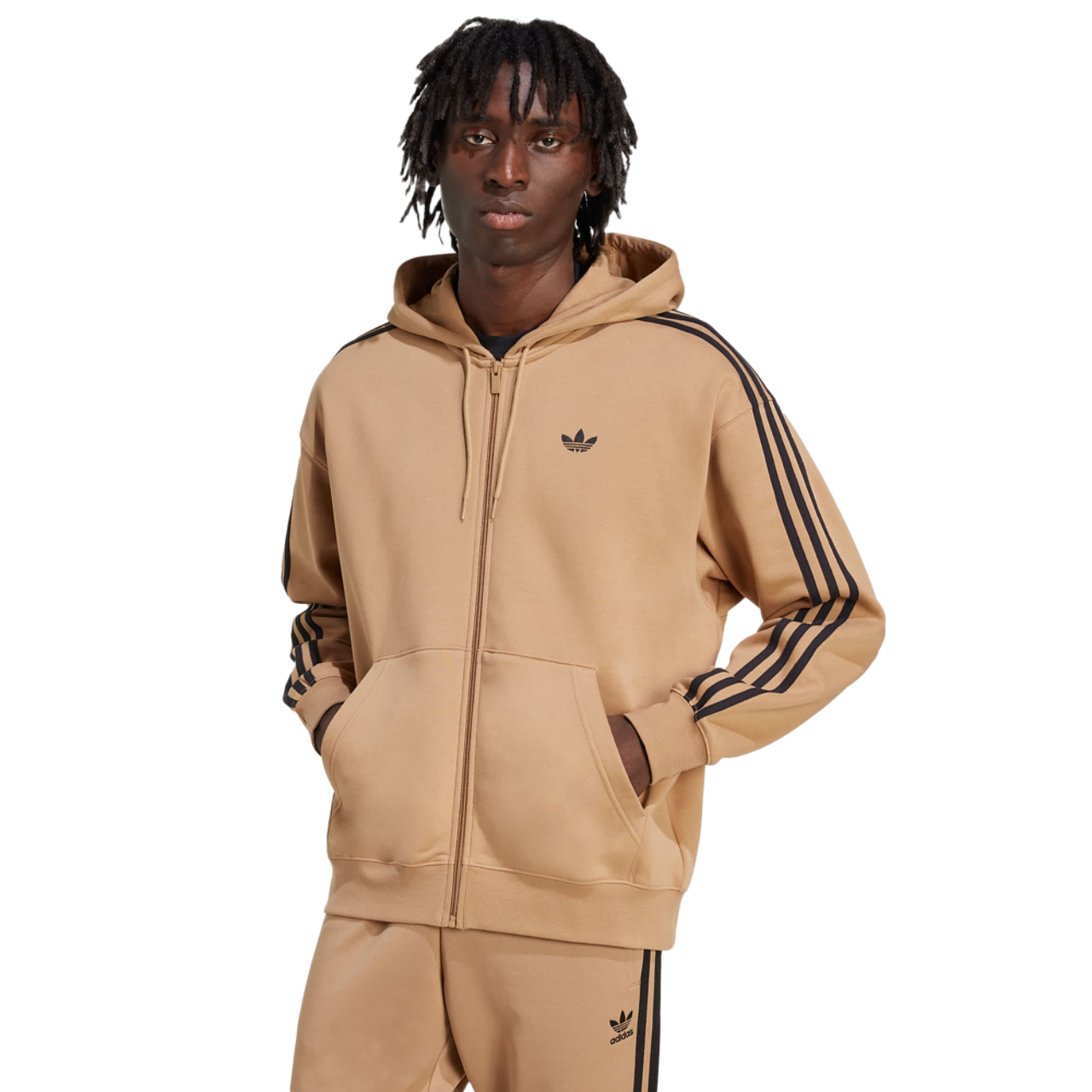 adidas Adicolor Oversize Full-zip Hoodie Image 1 sur 4. Appuyez pour ouvrir la galerie de photos.