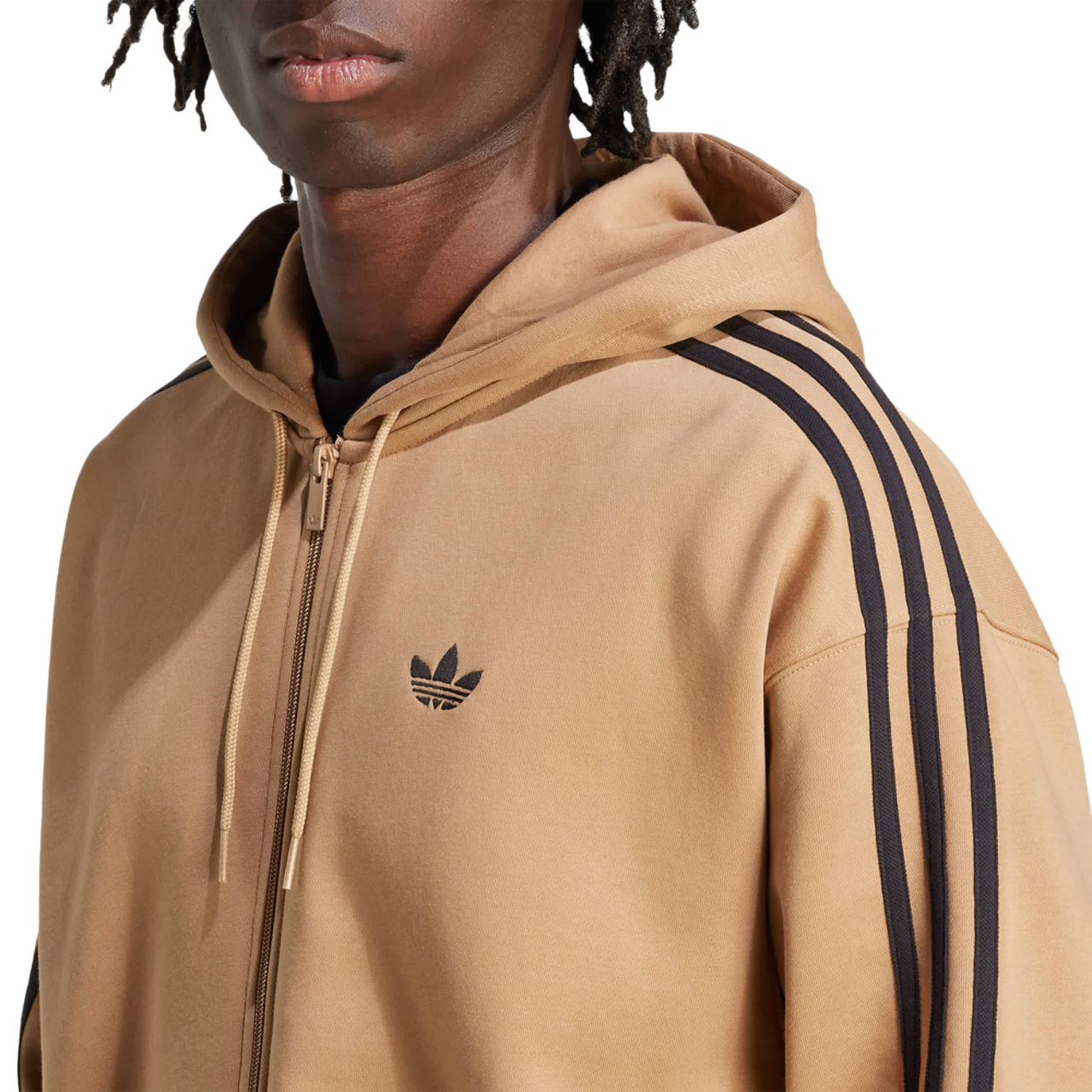 adidas Adicolor Oversize Full-zip Hoodie Image 4 sur 4. Appuyez pour ouvrir la galerie de photos.