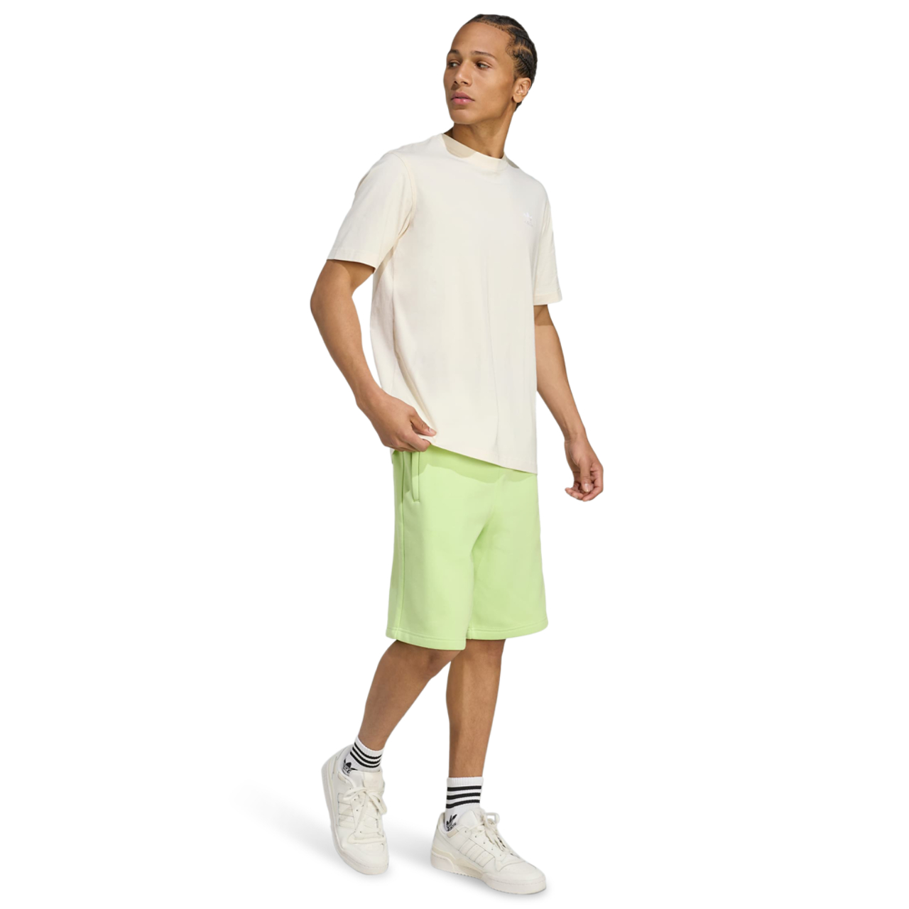 adidas Trefoil Essentials Tee Image 2 of 4. Tap to open photo gallery.