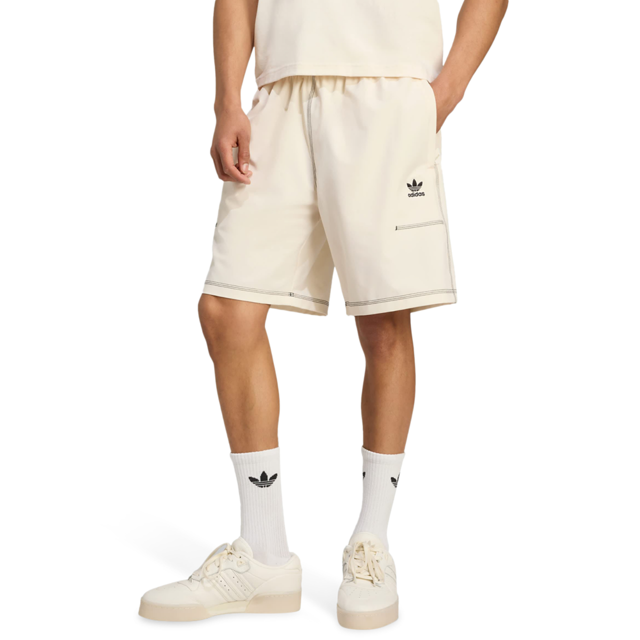 adidas Trefoil Essentials Shorts Afbeelding 1 van 4. Tik om de fotogalerij te openen..