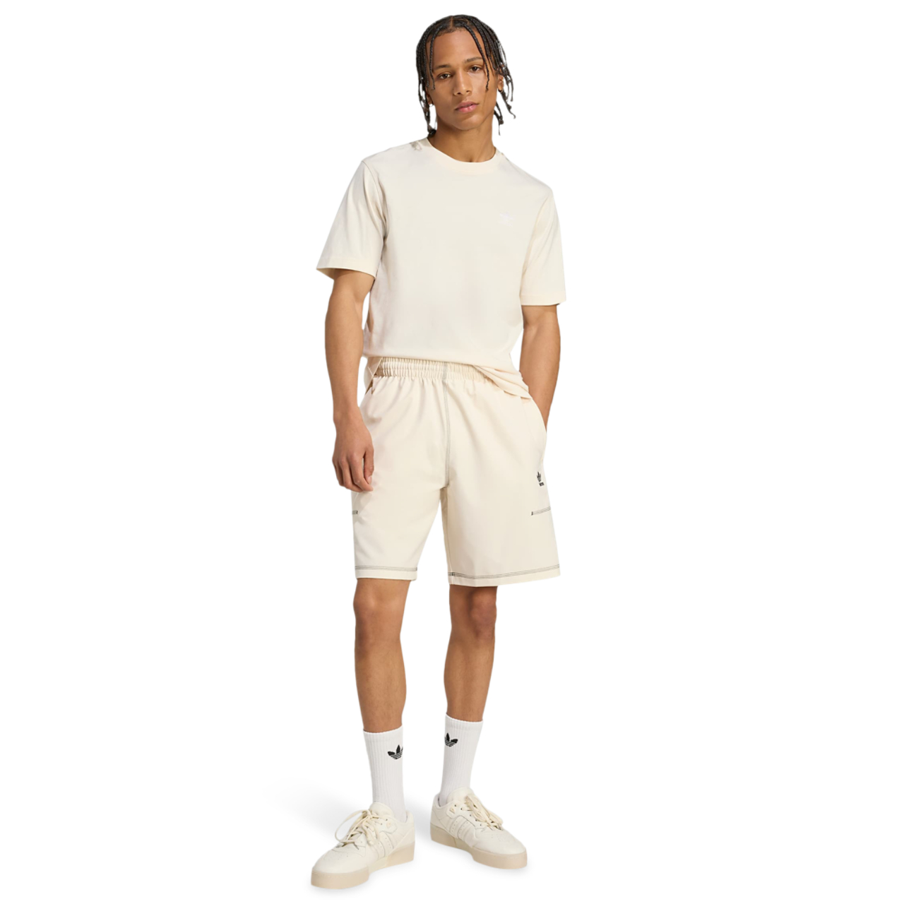 adidas Trefoil Essentials Shorts Afbeelding 2 van 4. Tik om de fotogalerij te openen..