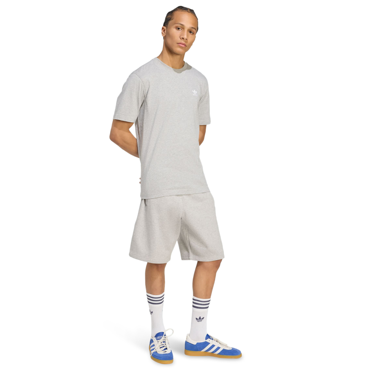adidas Trefoil Essentials Tee Image 2 of 4. Tap to open photo gallery.