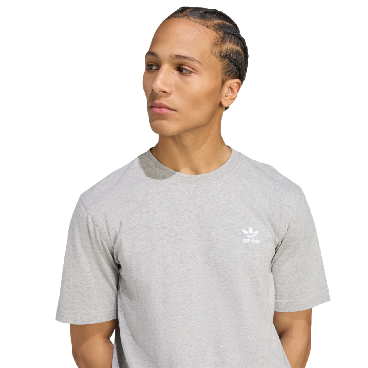 adidas Trefoil Essentials Tee Image 4 of 4. Tap to open photo gallery.