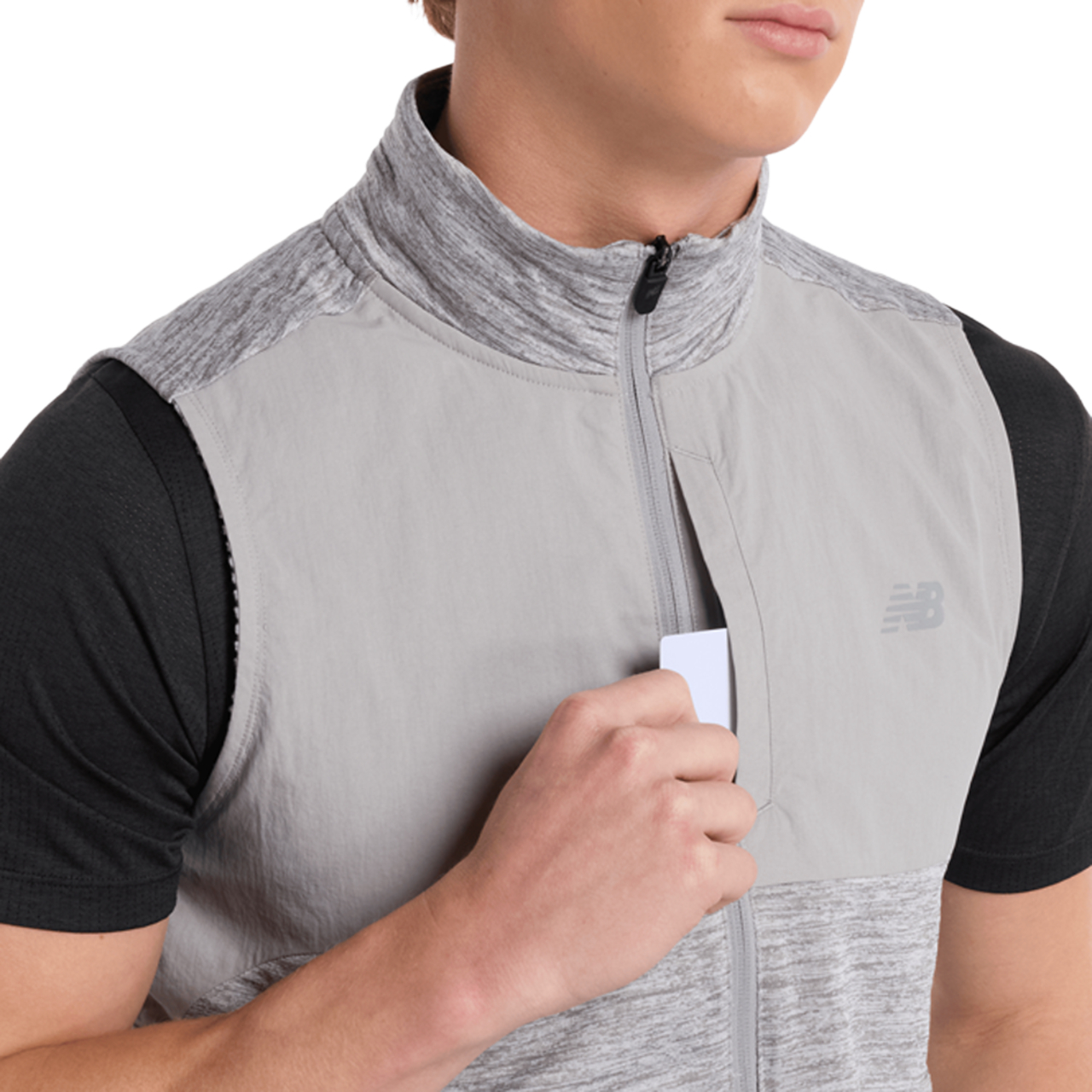 New Balance Heat Grid Vest Image 4 sur 4. Appuyez pour ouvrir la galerie de photos.