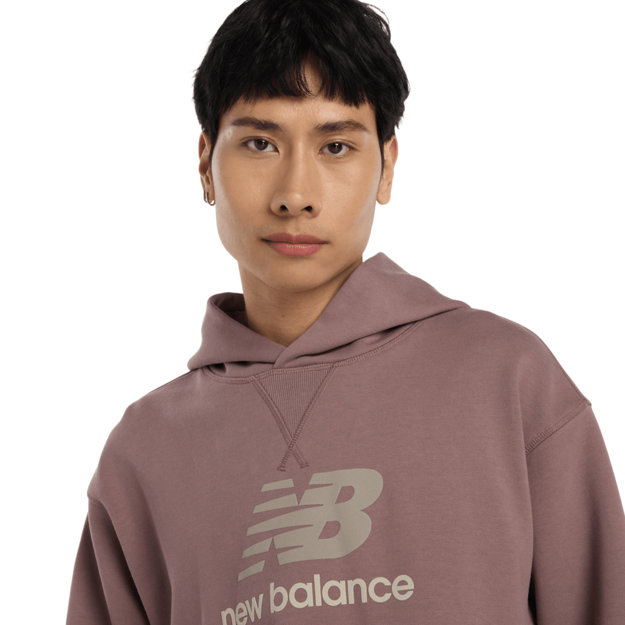 New Balance Athletics French Terry Logo Hoodie Bild 5 von 5. Antippen, um die Fotogalerie zu öffnen.