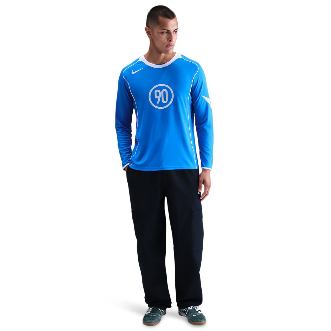 Nike Total 90 Dri-fit Long-sleeve Football Top Bild 4 von 5. Antippen, um die Fotogalerie zu öffnen.