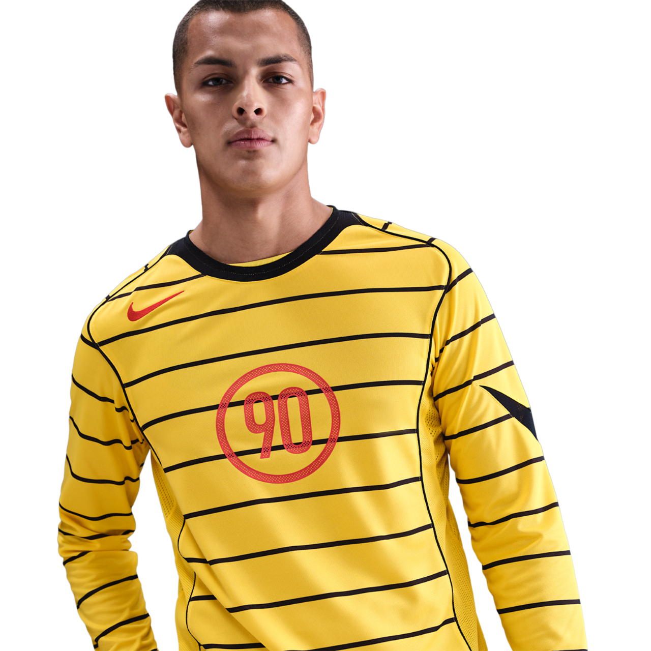 Nike Total 90 Dri-fit Long-sleeve Football Top Image 1 sur 5. Appuyez pour ouvrir la galerie de photos.
