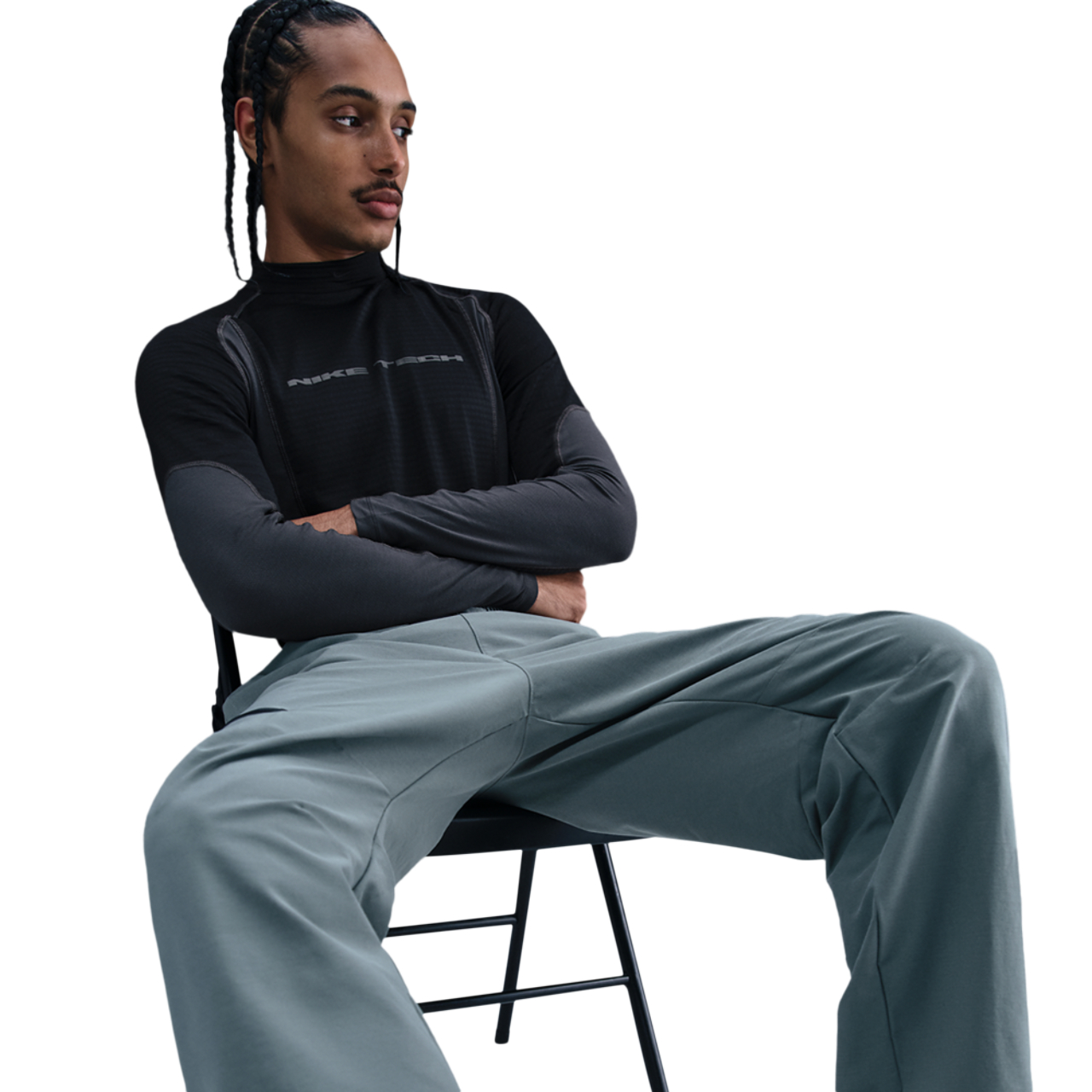Nike Tech Base Layer Long-sleeve Top Afbeelding 3 van 5. Tik om de fotogalerij te openen..