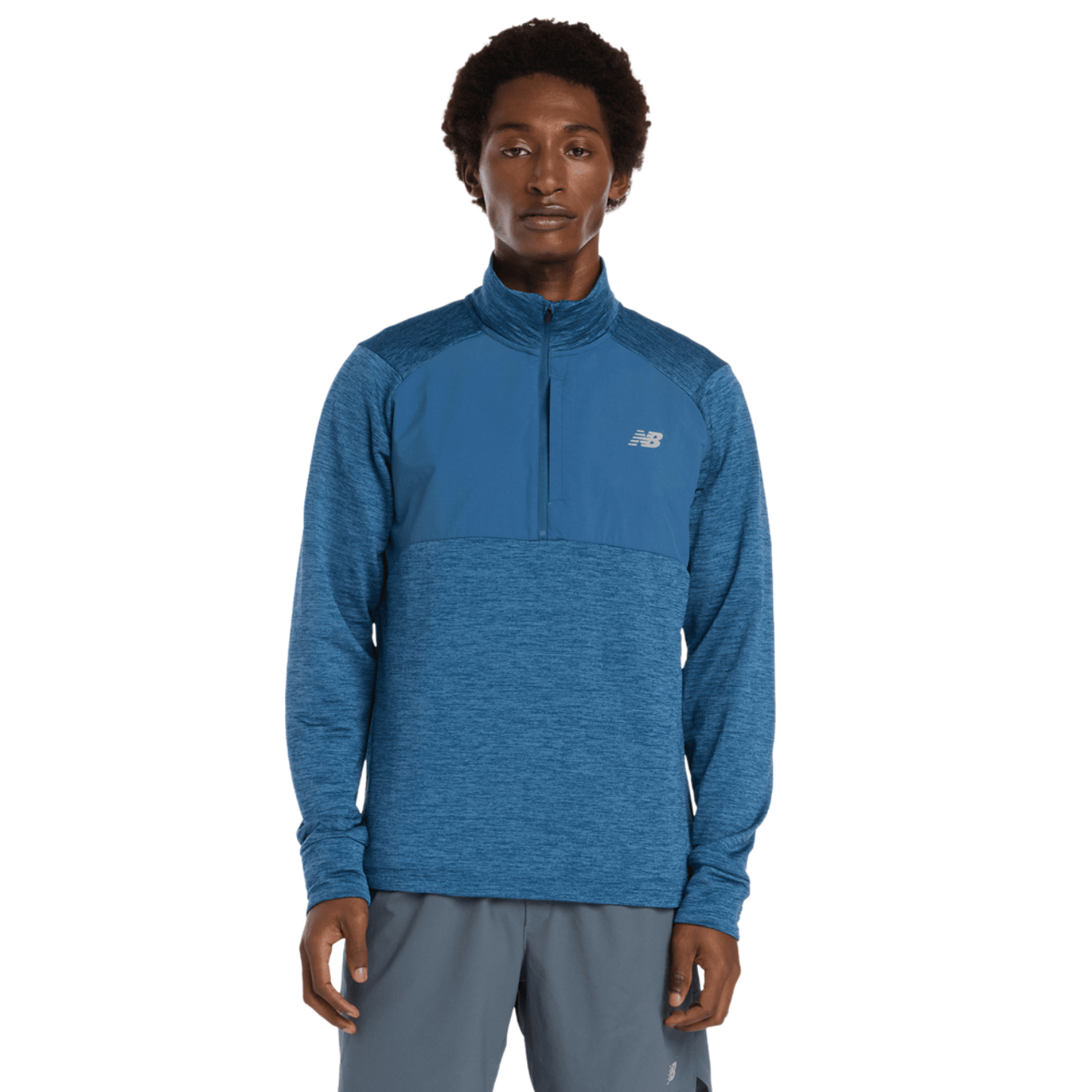 New Balance Athletics Heat Grid 1/2 Zip Image 1 sur 5. Appuyez pour ouvrir la galerie de photos.