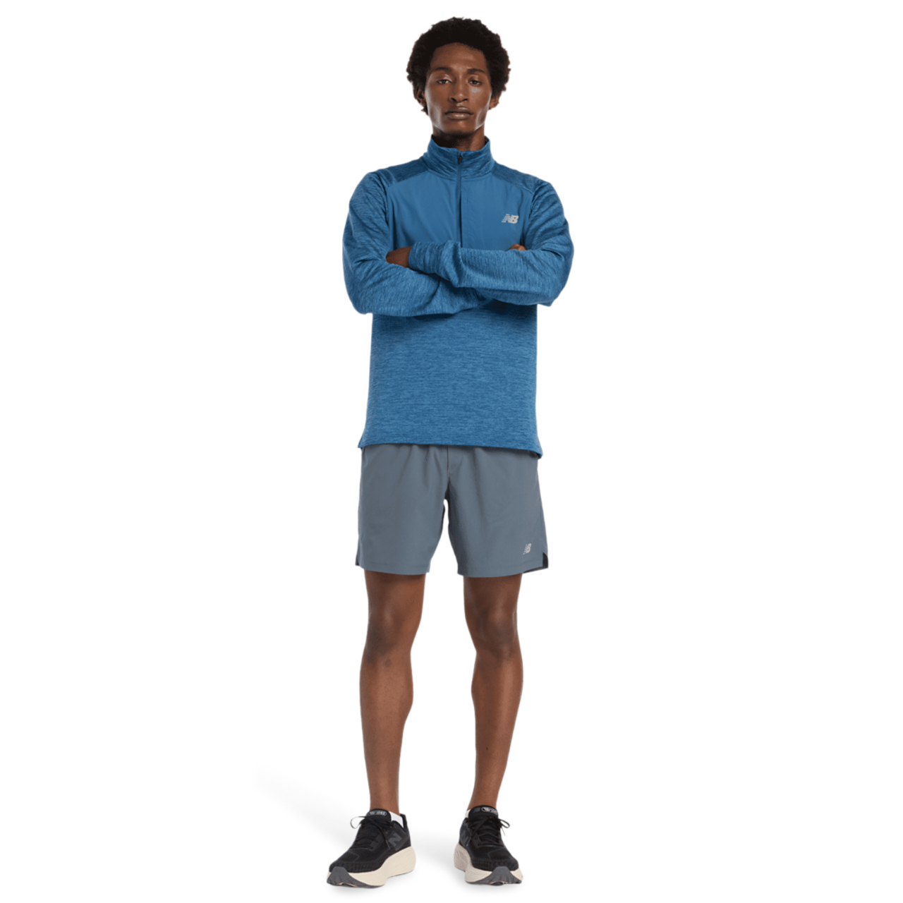 New Balance Athletics Heat Grid 1/2 Zip Image 2 sur 5. Appuyez pour ouvrir la galerie de photos.