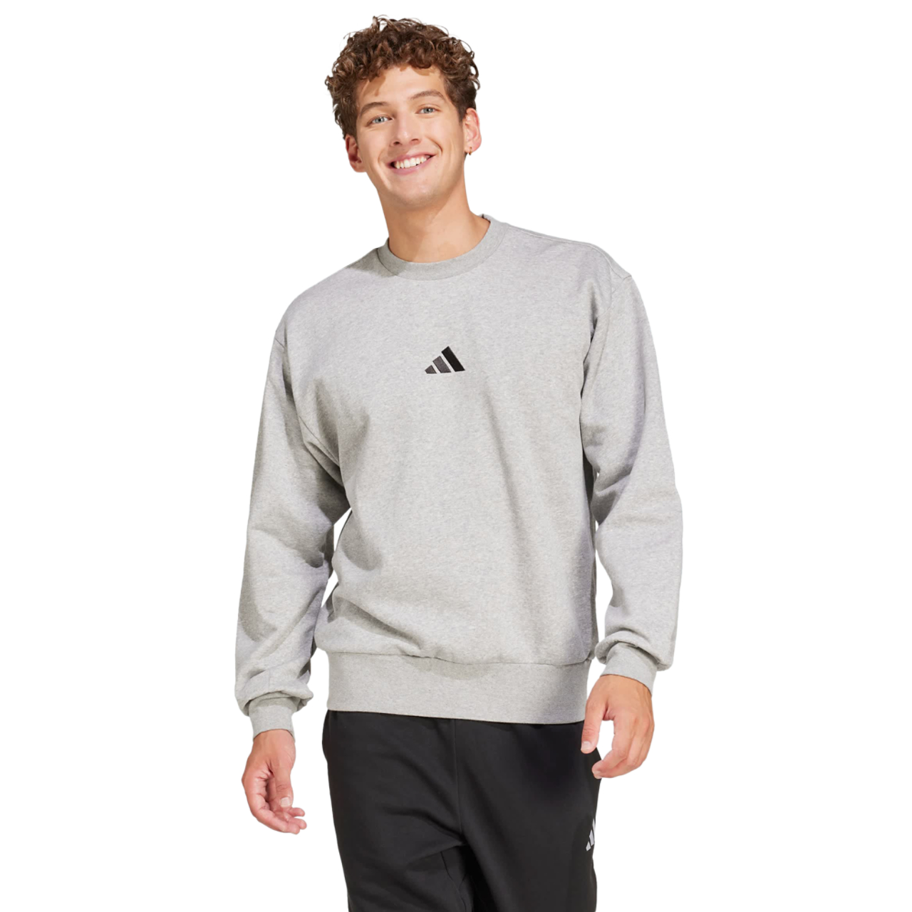 adidas Essentials Feel Cozy Fleece Sweatshirt Imagen 1 de 5. Toque para abrir la galería de fotos.