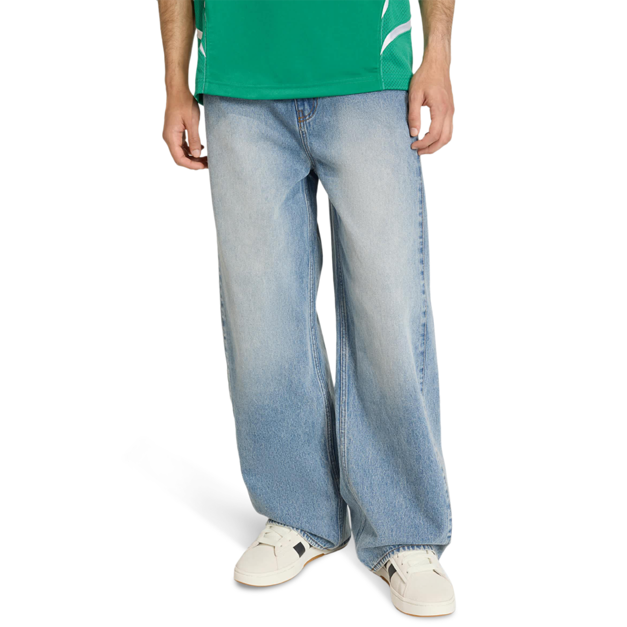 adidas Denim Pants Afbeelding 1 van 5. Tik om de fotogalerij te openen..