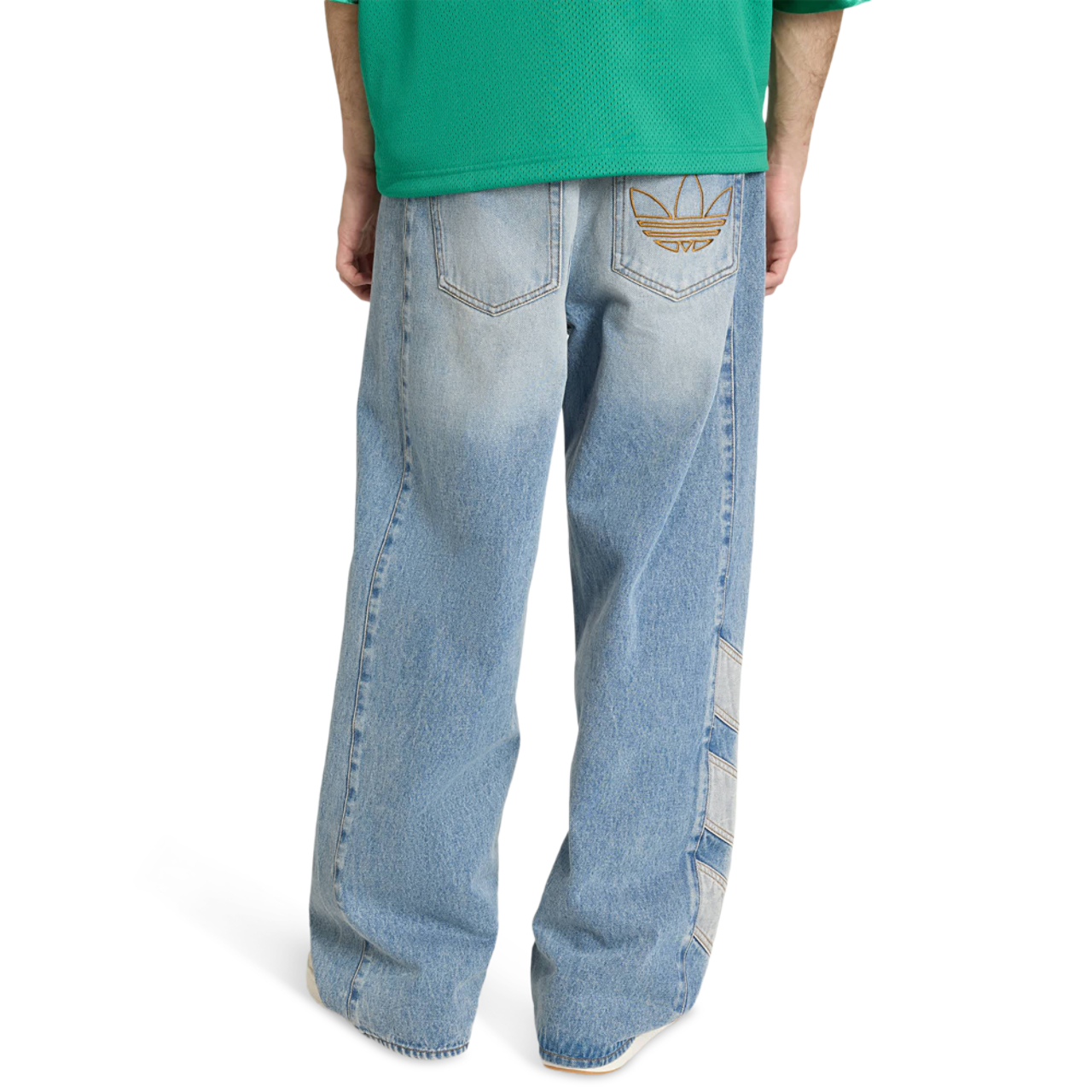 adidas Denim Pants Afbeelding 3 van 5. Tik om de fotogalerij te openen..