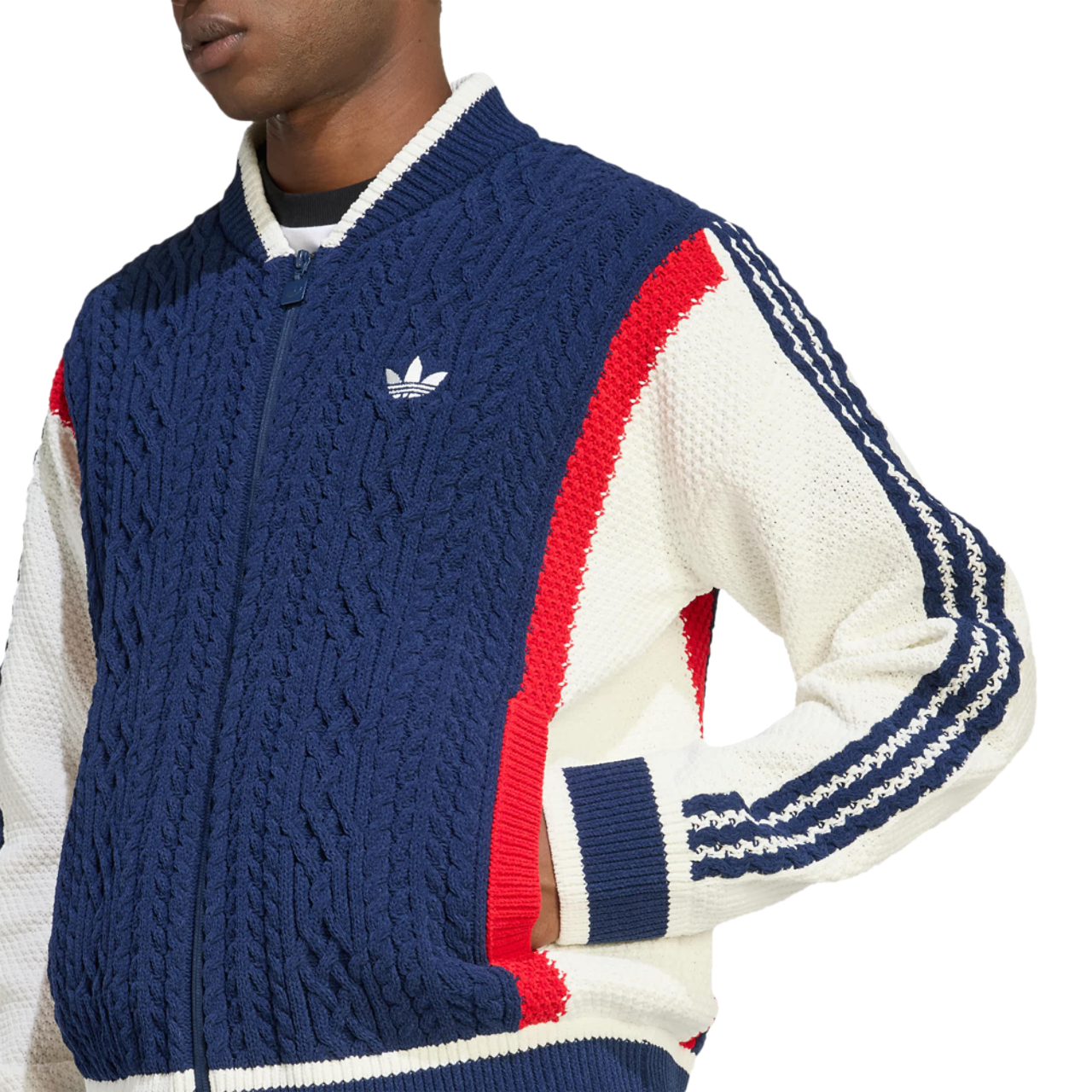 adidas Retro Remix Cardigan Imagen 4 de 5. Toque para abrir la galería de fotos.