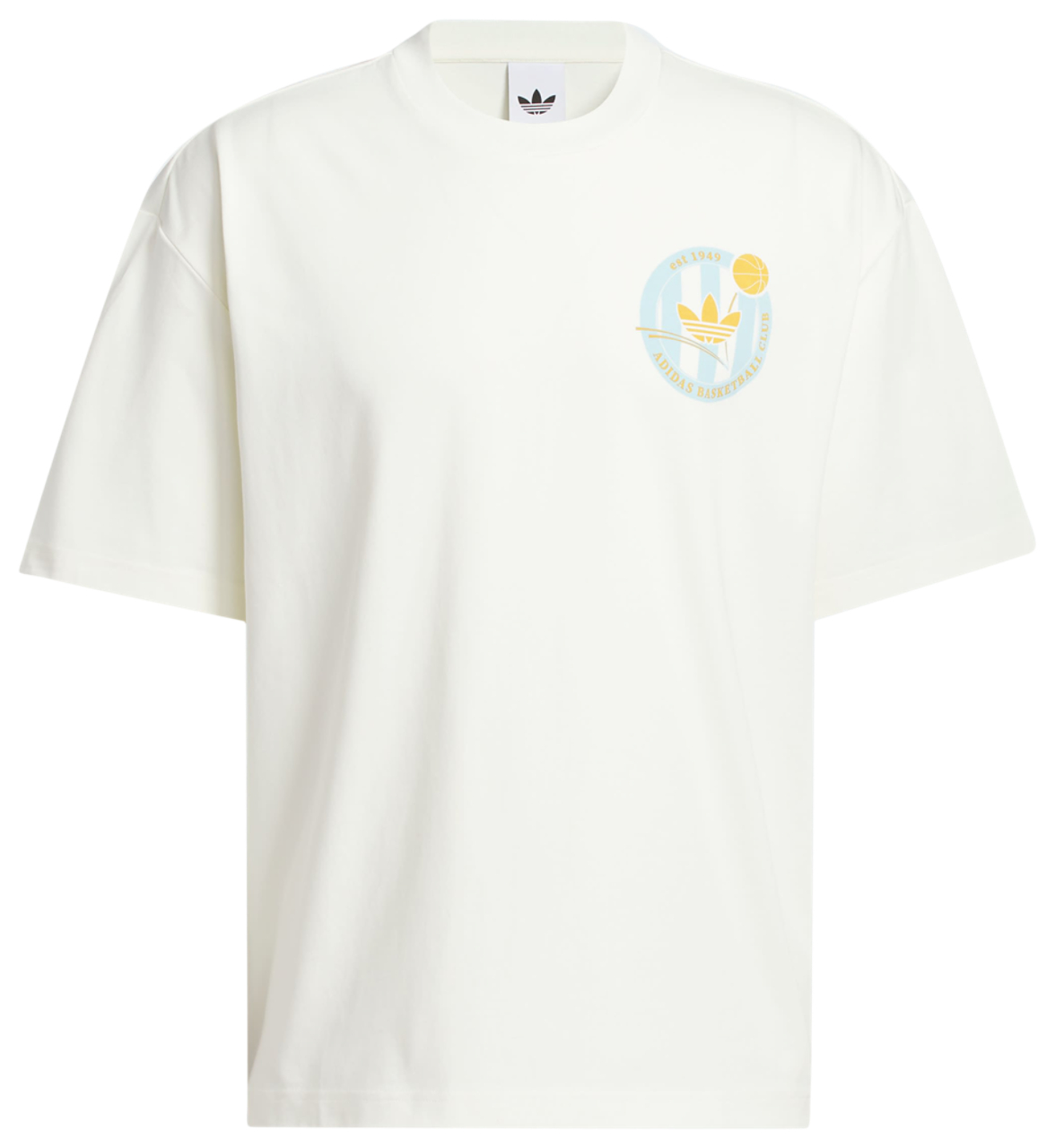 adidas Originals Basketball Crest T-shirt Afbeelding 5 van 5. Tik om de fotogalerij te openen..