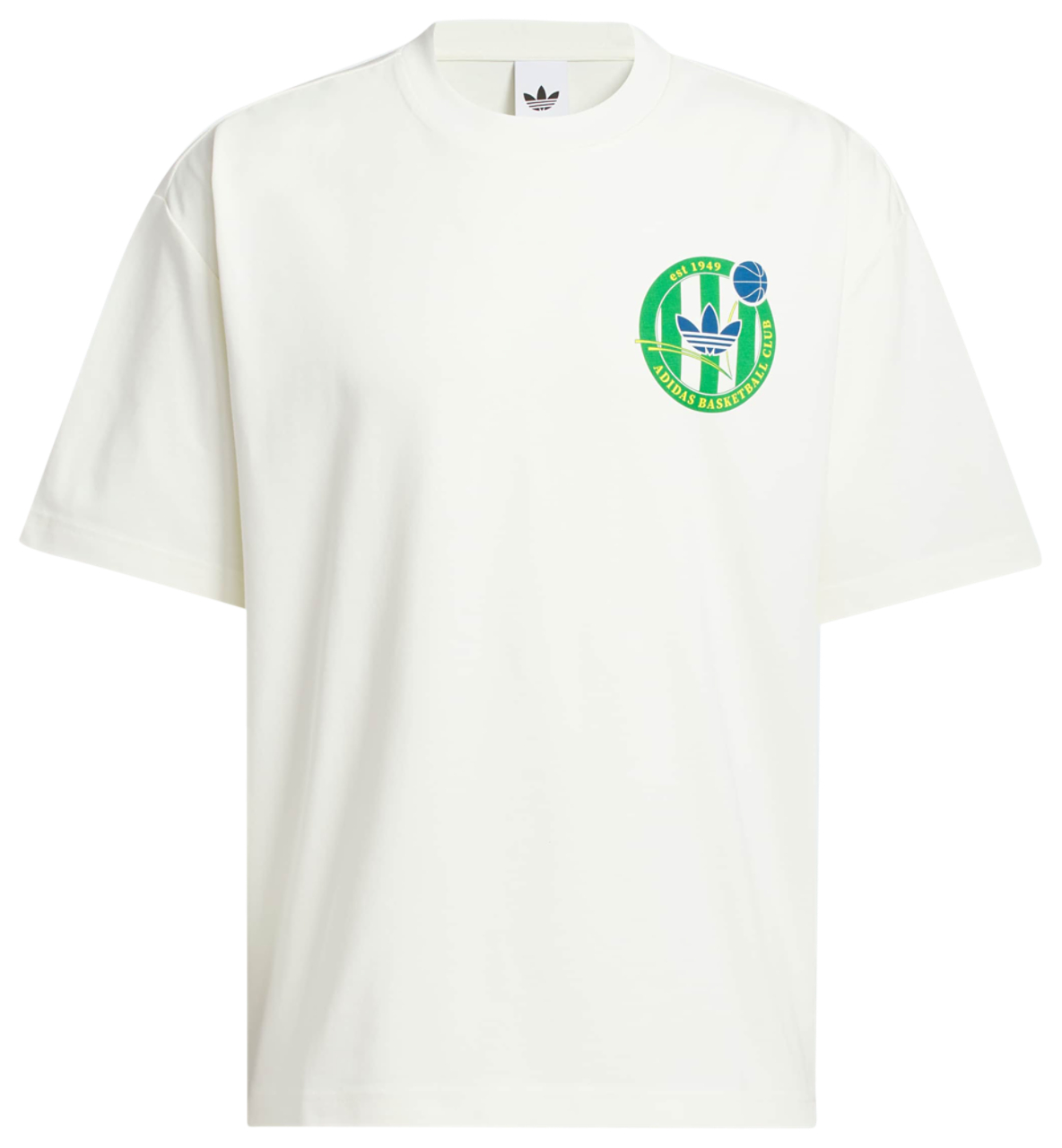 adidas Originals Basketball Crest T-shirt Afbeelding 5 van 5. Tik om de fotogalerij te openen..
