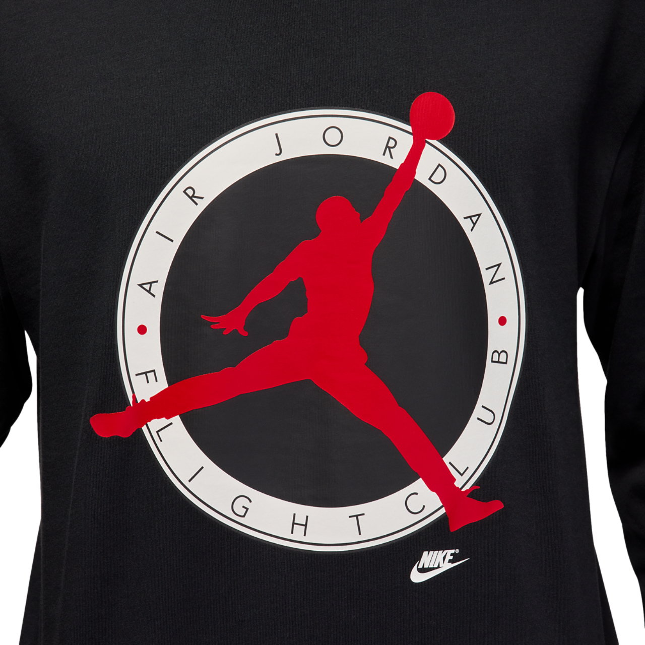 Jordan Flight Club Long Sleeve T Shirt Afbeelding 4 van 5. Tik om de fotogalerij te openen..