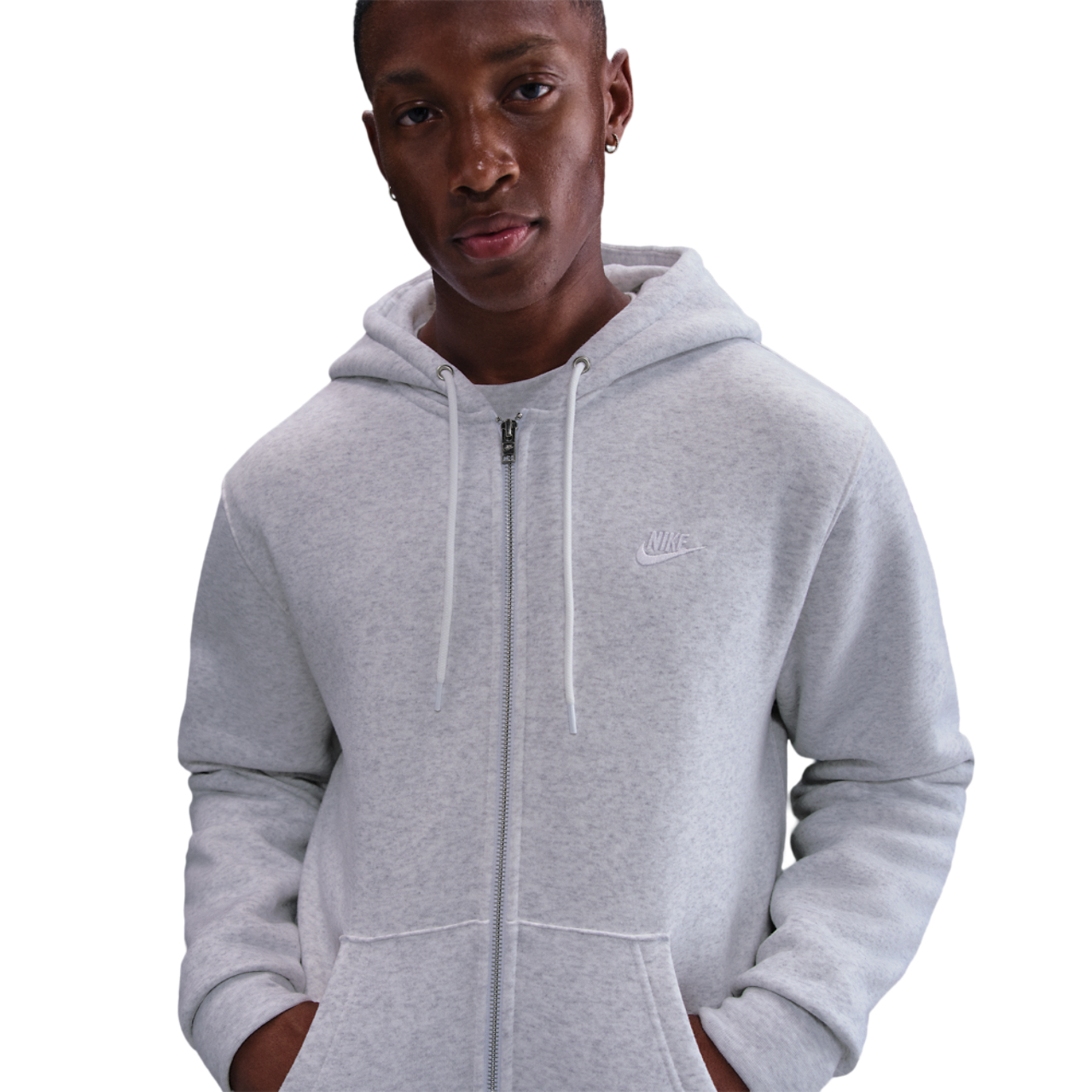 Nike Club Full Zip Fleece Hoodie Bild 1 von 5. Antippen, um die Fotogalerie zu öffnen.