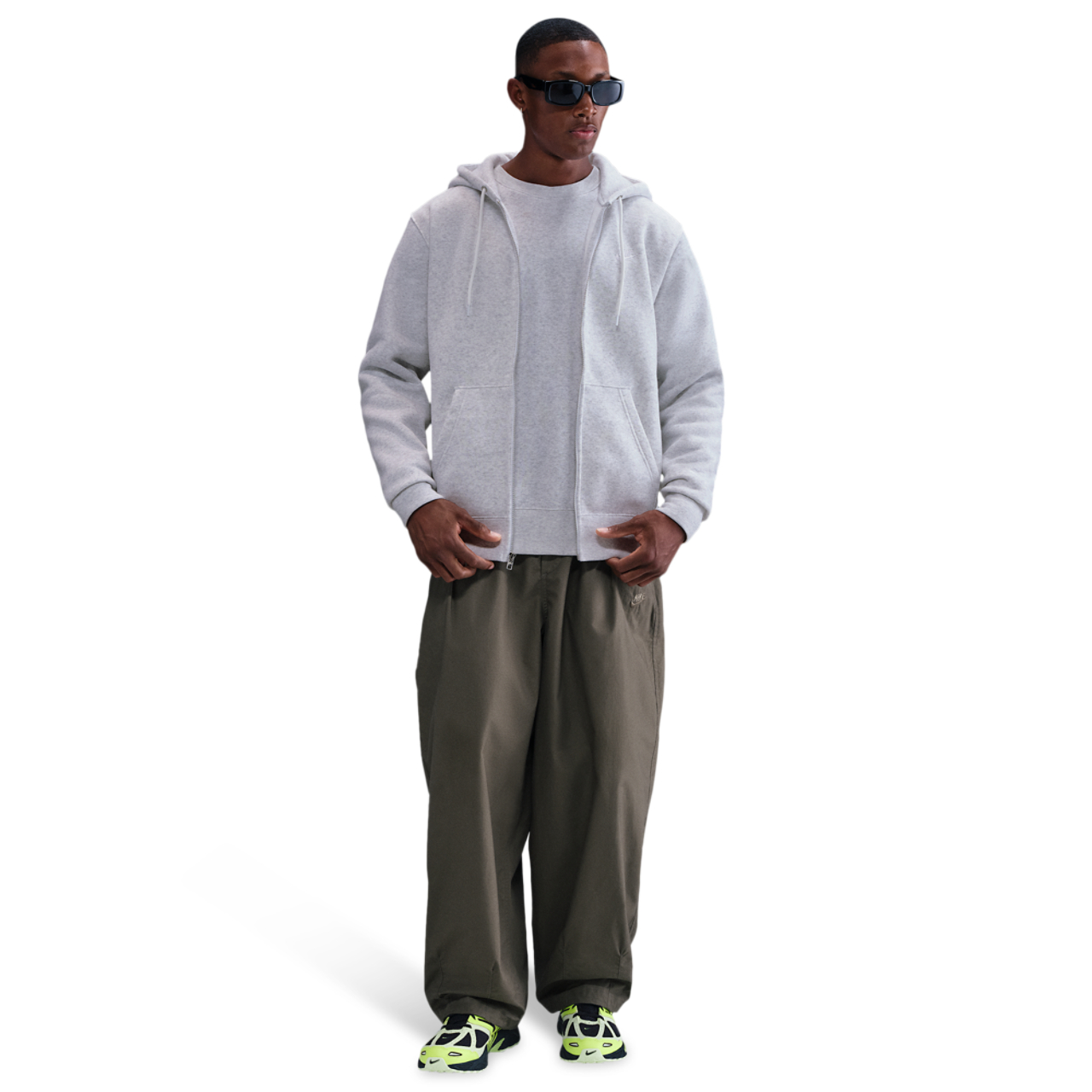 Nike Club Full Zip Fleece Hoodie Bild 4 von 5. Antippen, um die Fotogalerie zu öffnen.