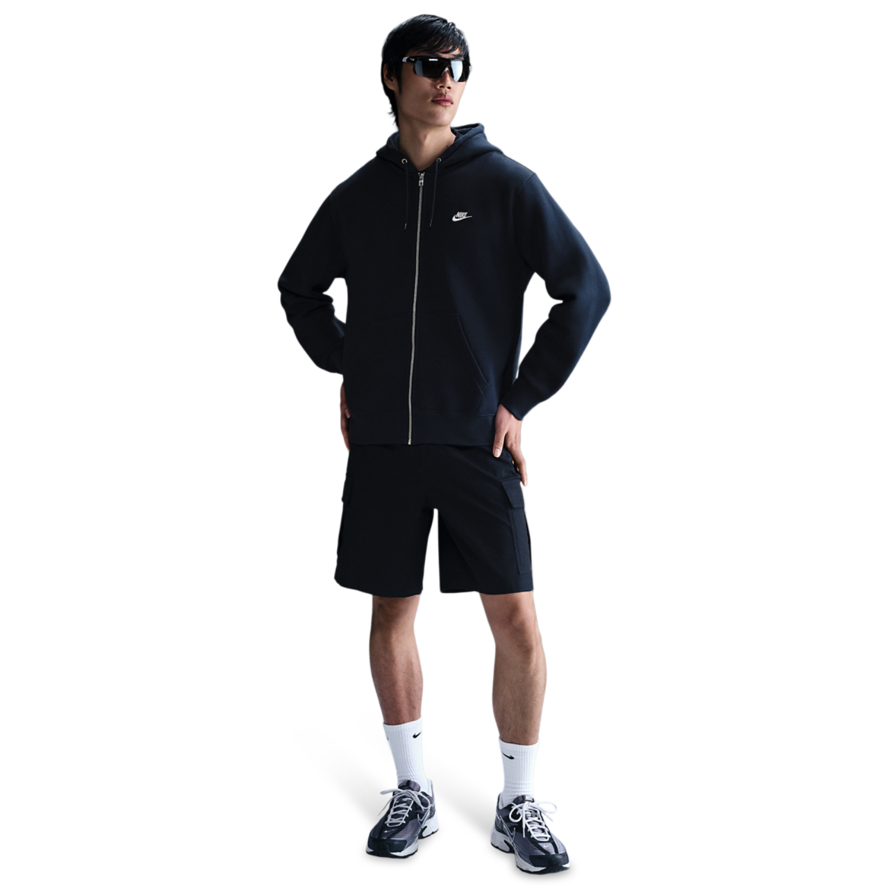 Nike Club Full Zip Fleece Hoodie Image 4 sur 5. Appuyez pour ouvrir la galerie de photos.