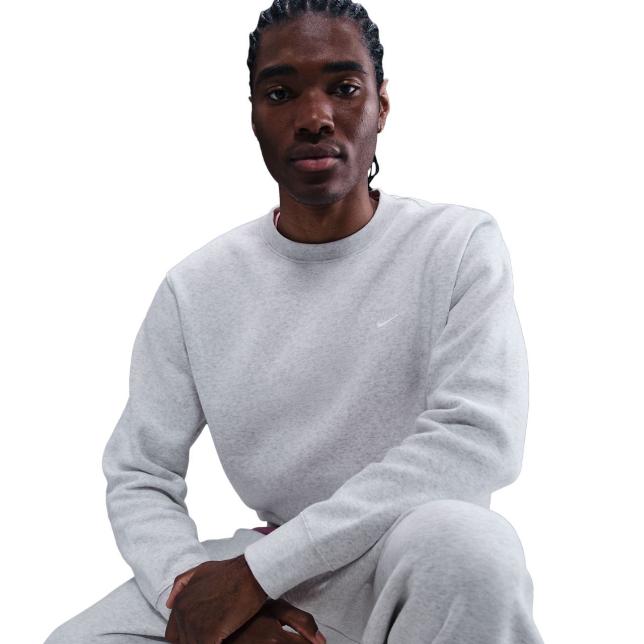 Nike Club Fleece Crew Afbeelding 3 van 5. Tik om de fotogalerij te openen..