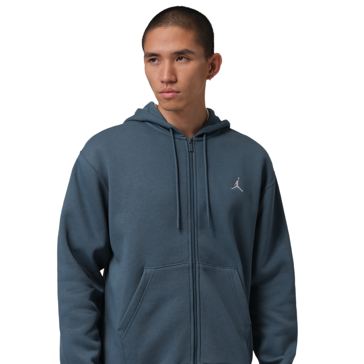 Jordan Brooklyn Fleece Full Zip Hoodie Image 1 of 3. Tap to open photo gallery.